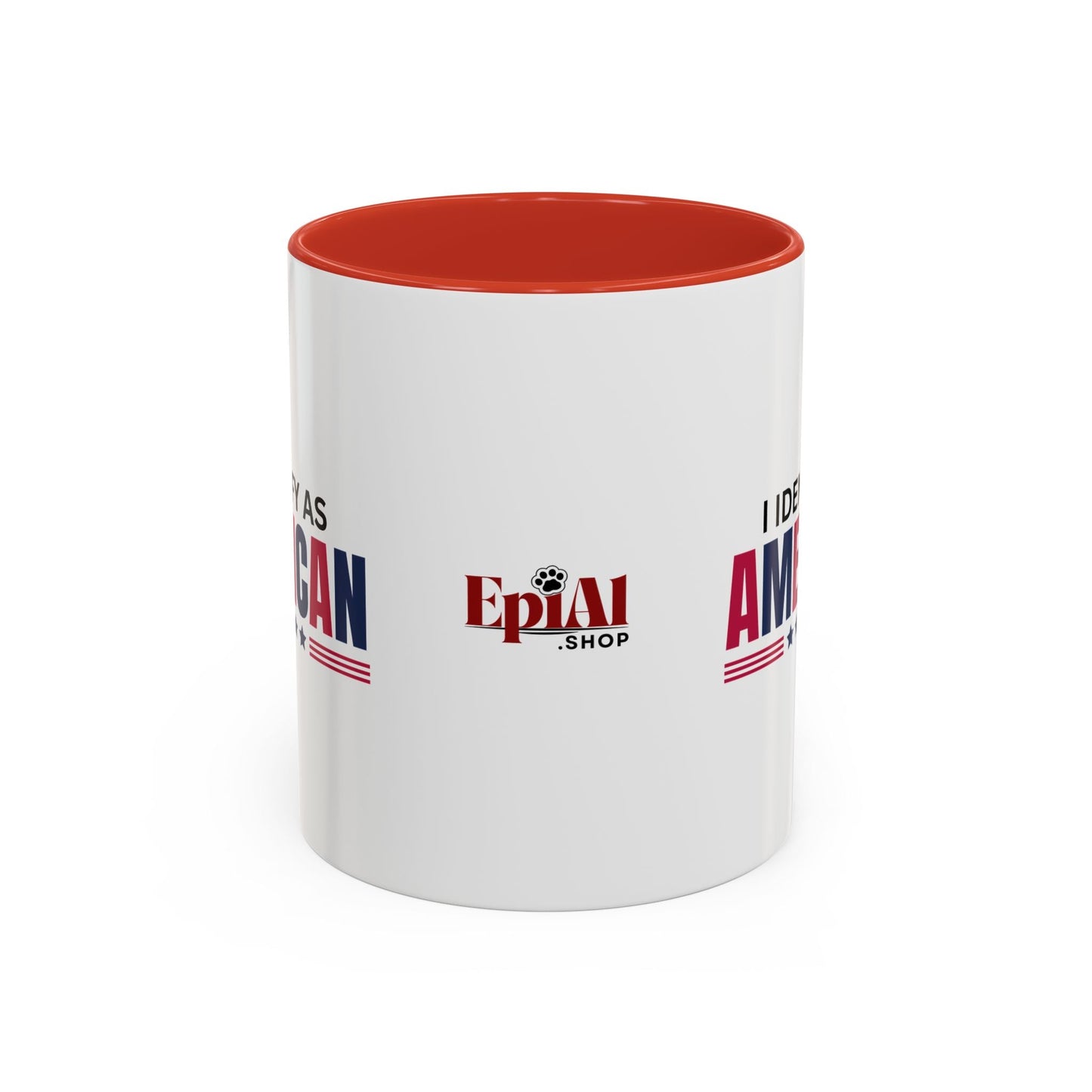 I Identify as American Accent Coffee Mug - 11 oz & 15 oz Printify