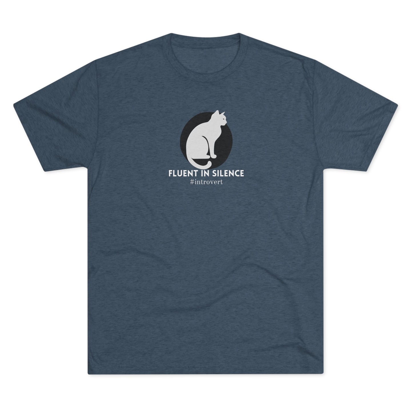 Silence Unisex Tri - Blend Crew Tee - T - Shirt - Epileptic Al’s Shop