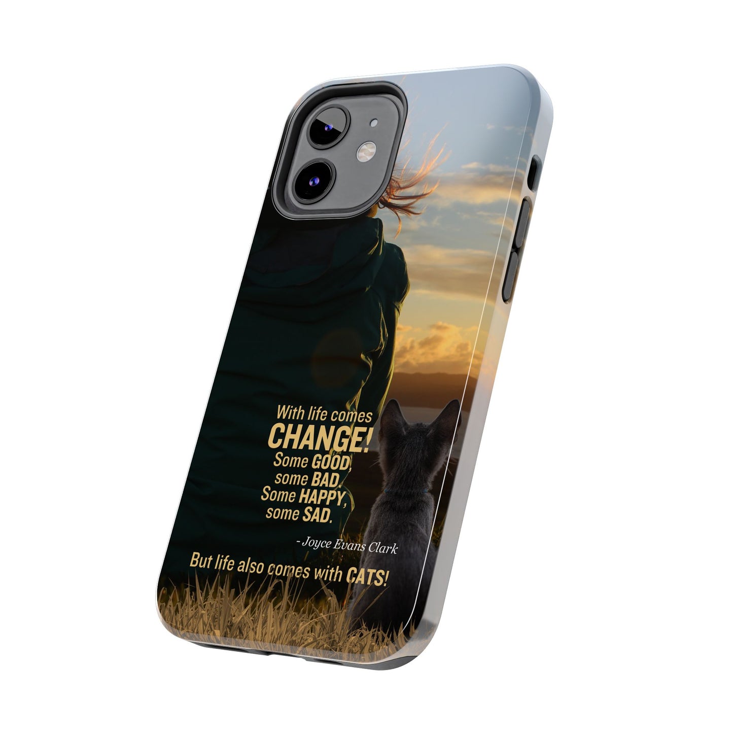 Life Comes with Cats Tough Phone Cases