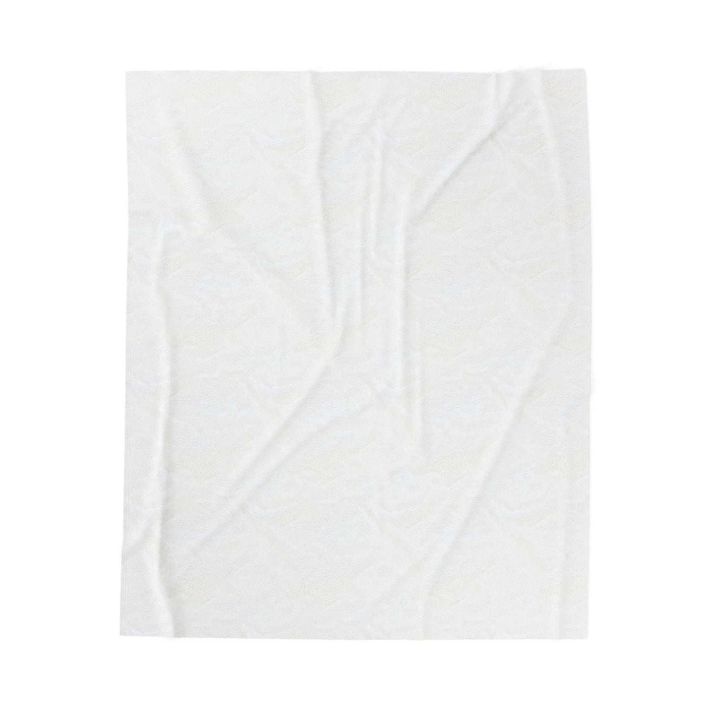Cozy Velveteen Plush Blanket – Americans Against Trump Design Printify