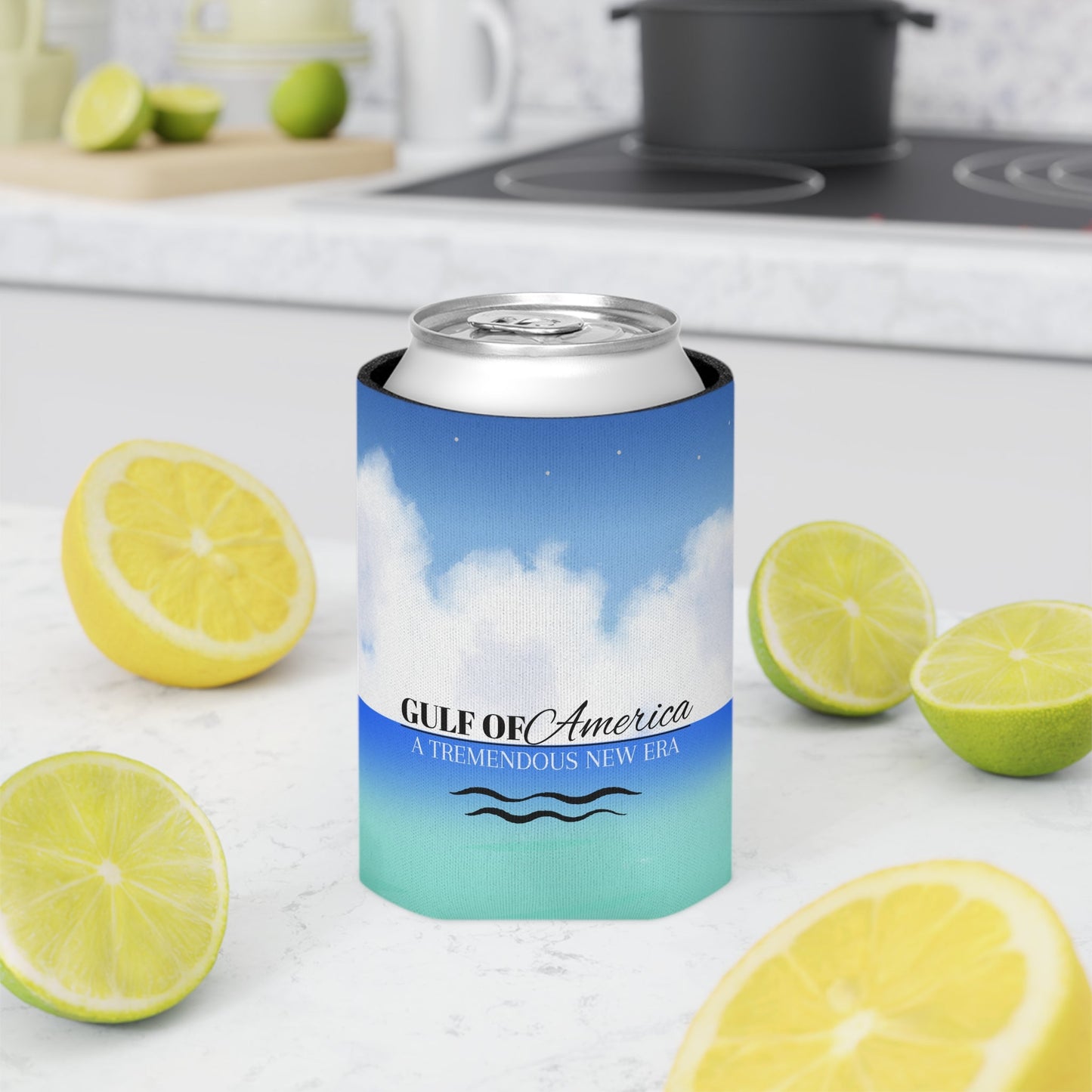 Gulf of America Can Cooler Printify