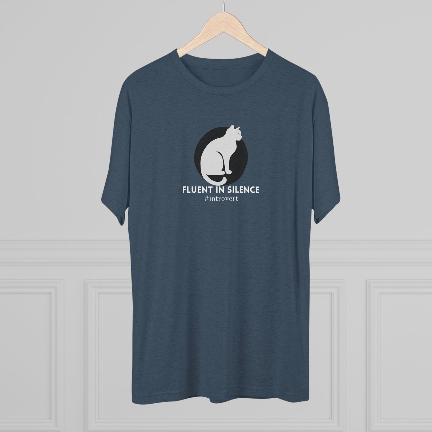 Silence Unisex Tri - Blend Crew Tee - T - Shirt - Epileptic Al’s Shop