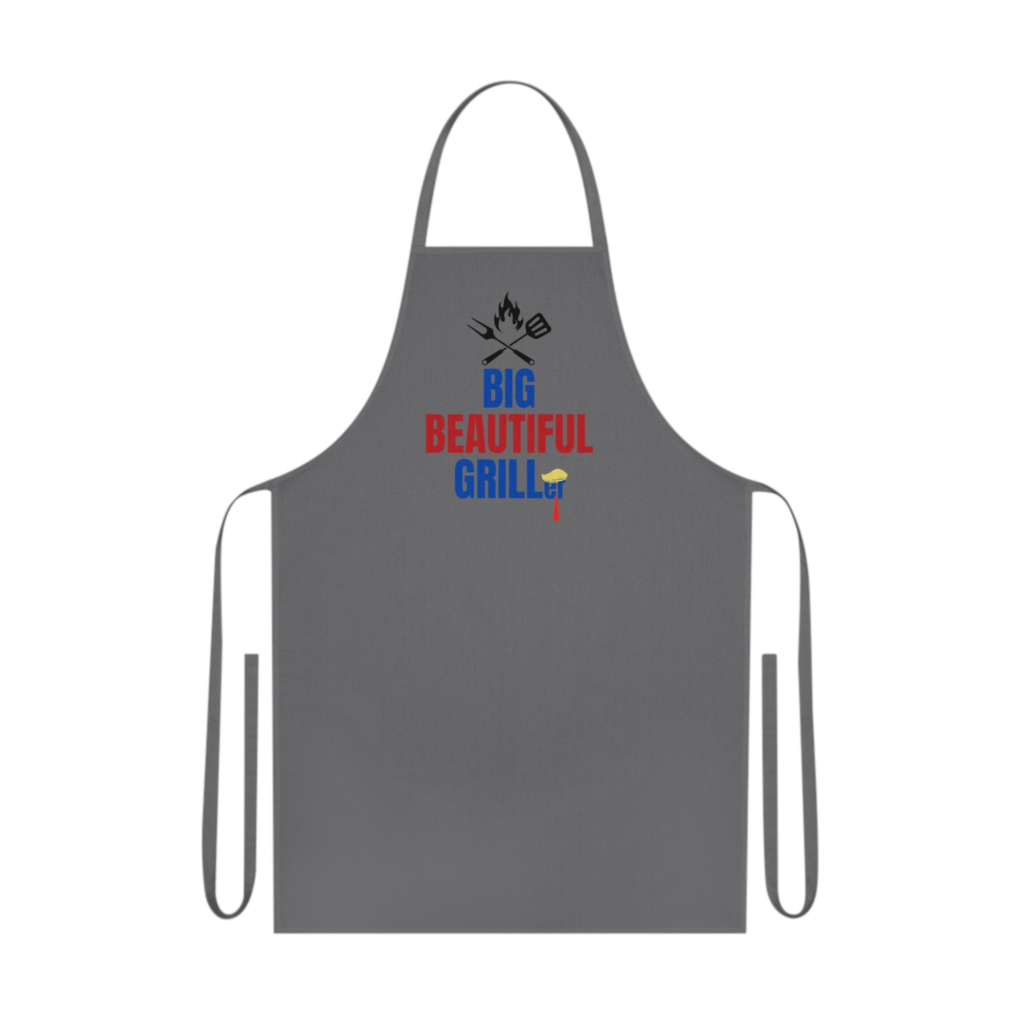 Big Beautiful Griller Cotton Apron - Fun BBQ Cooking Gift