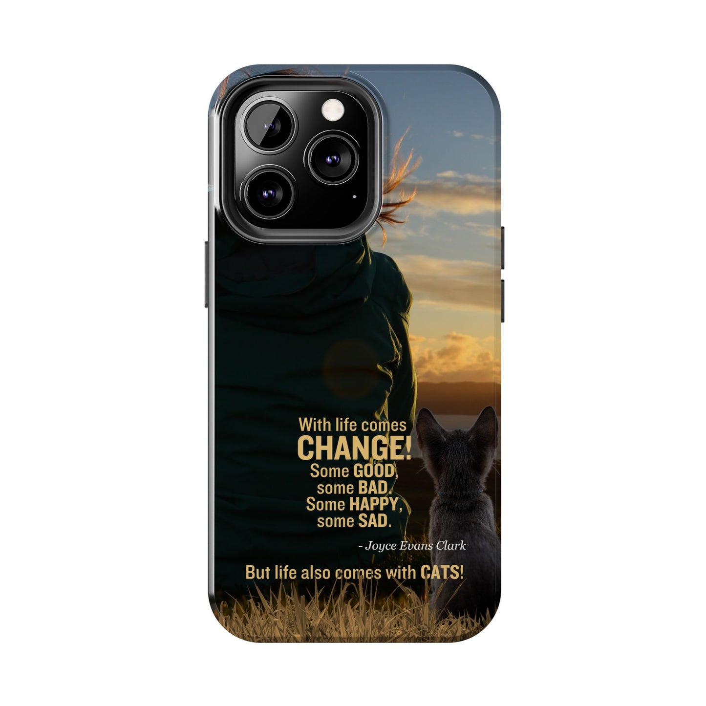 Life Comes with Cats Tough Phone Cases