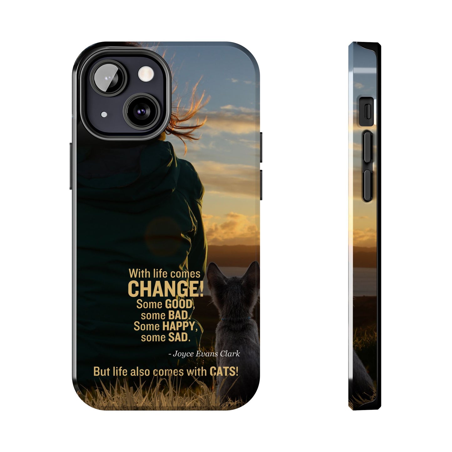 Life Comes with Cats Tough Phone Cases