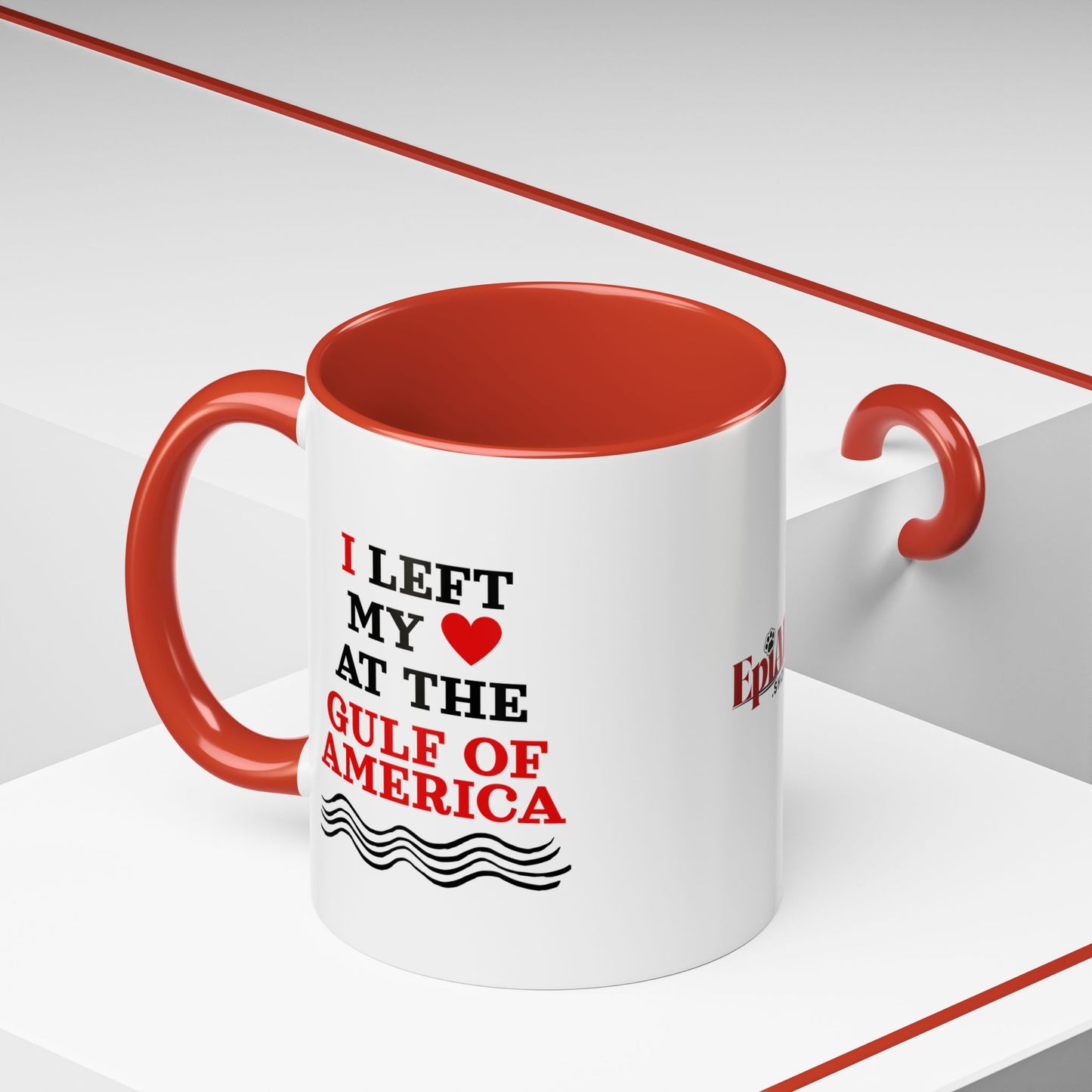 Gulf of America Coffee Mug - I Left My Heart - 11oz & 15oz