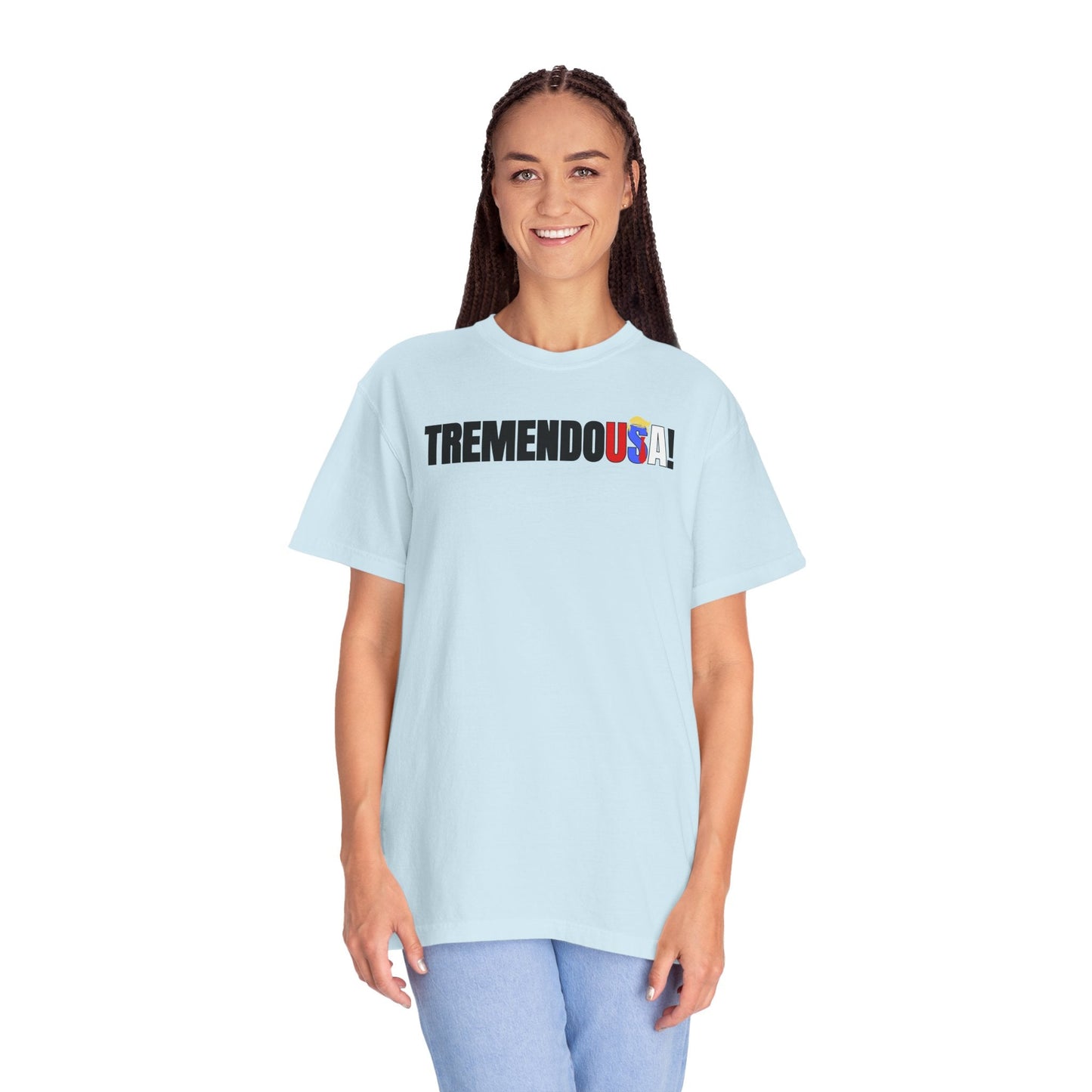 TremendoUSA Unisex Garment-Dyed T-Shirt - Casual Comfort for Everyday Wear Printify