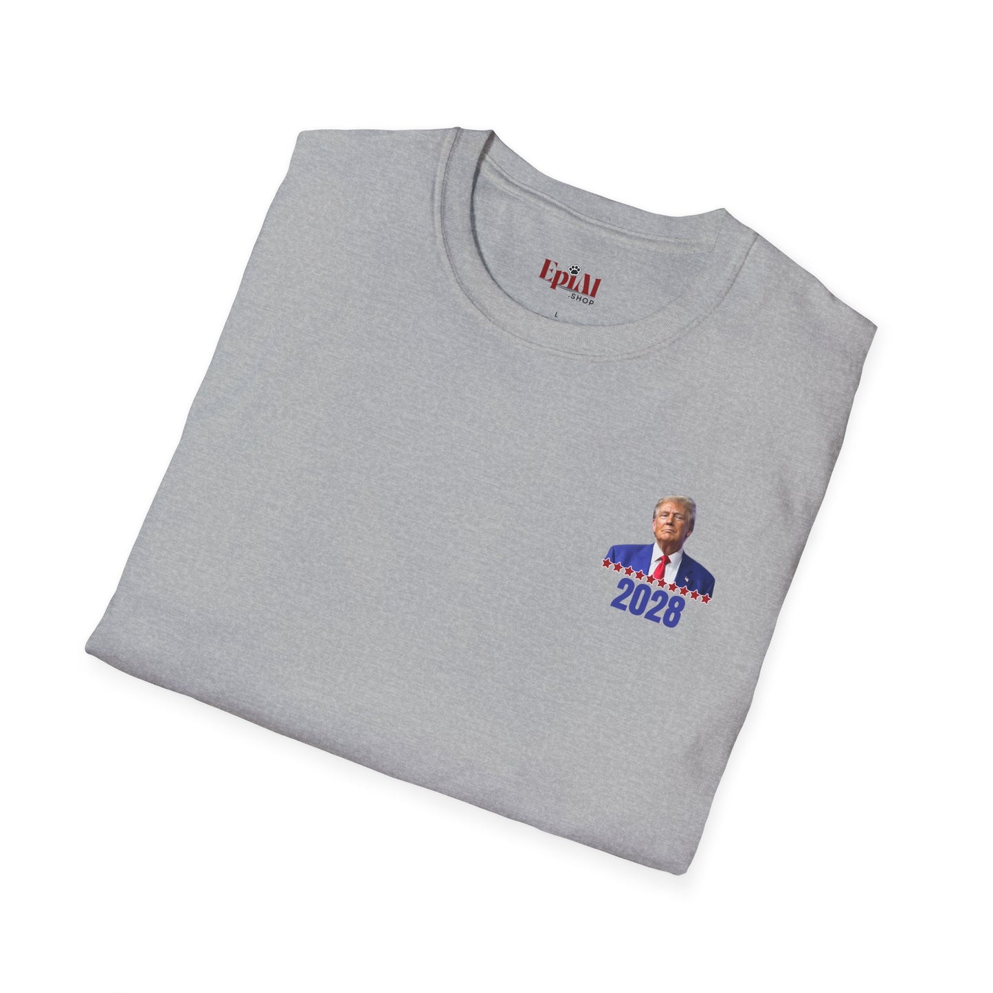Trump 2028 Unisex Softstyle T-Shirt - Trump for President