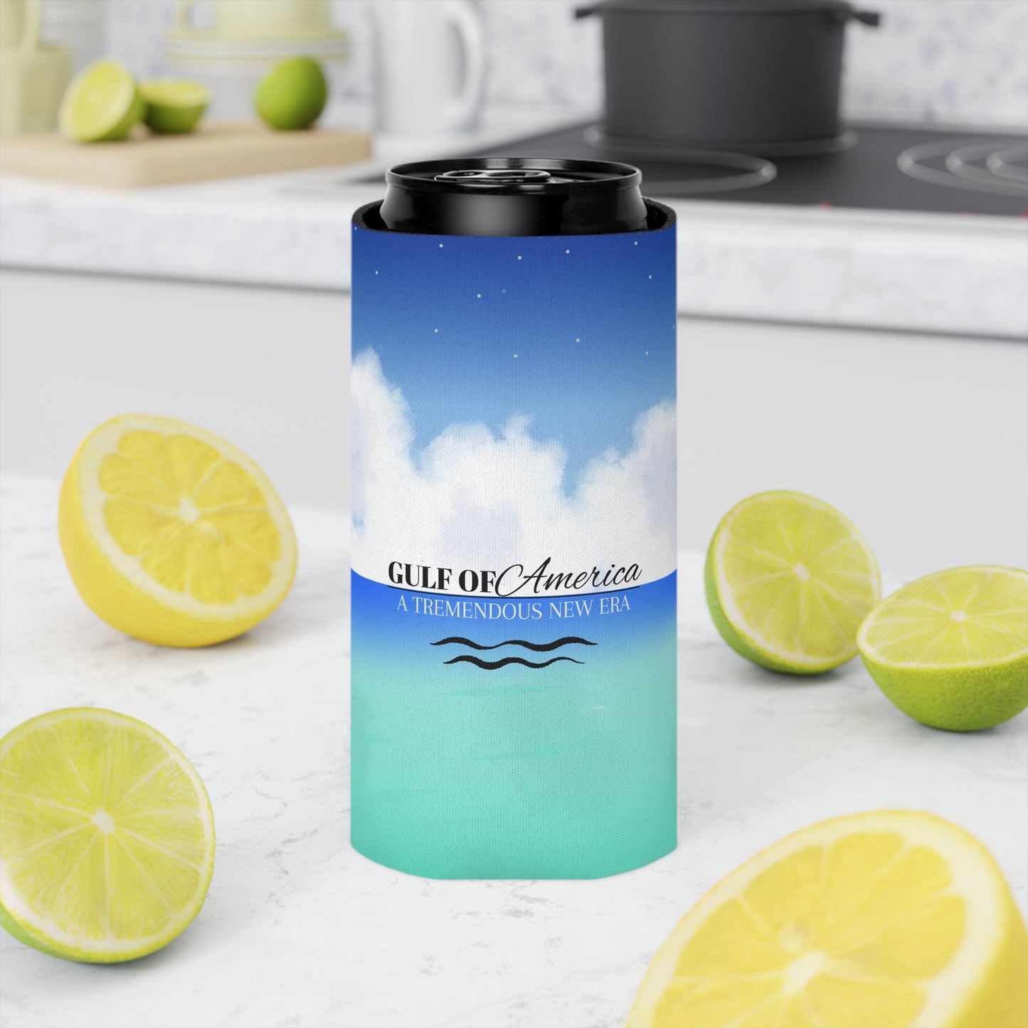 Gulf of America Can Cooler Printify