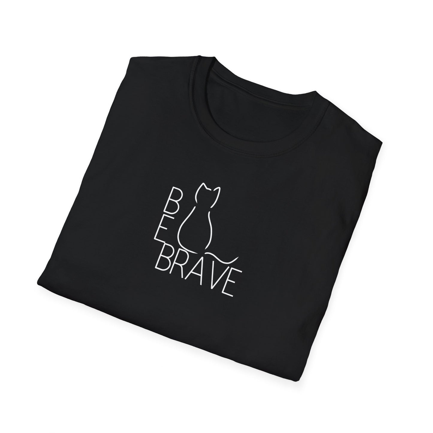 Be Brave Unisex Softstyle T - Shirt - T - Shirt - Epileptic Al’s Shop