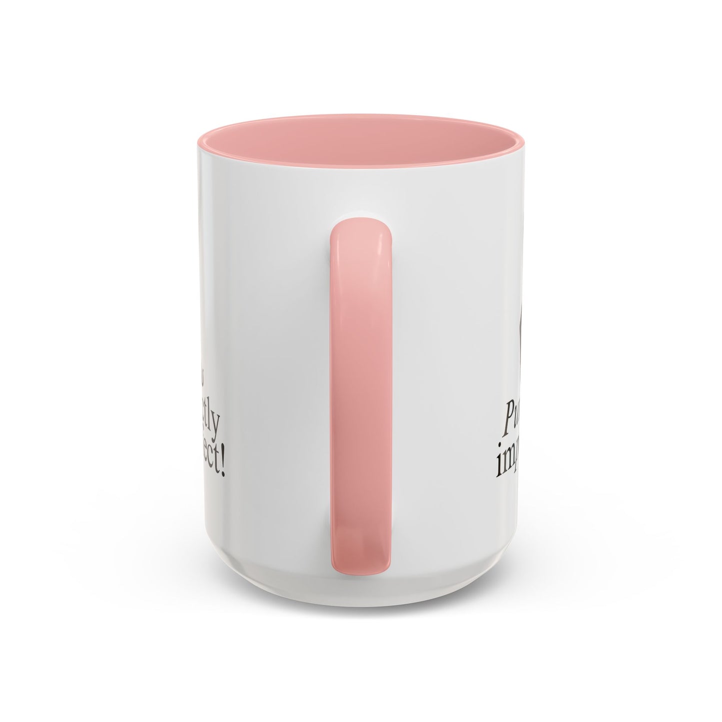 Purrfectly Impurrfect Accent Coffee Mug (11, 15oz)