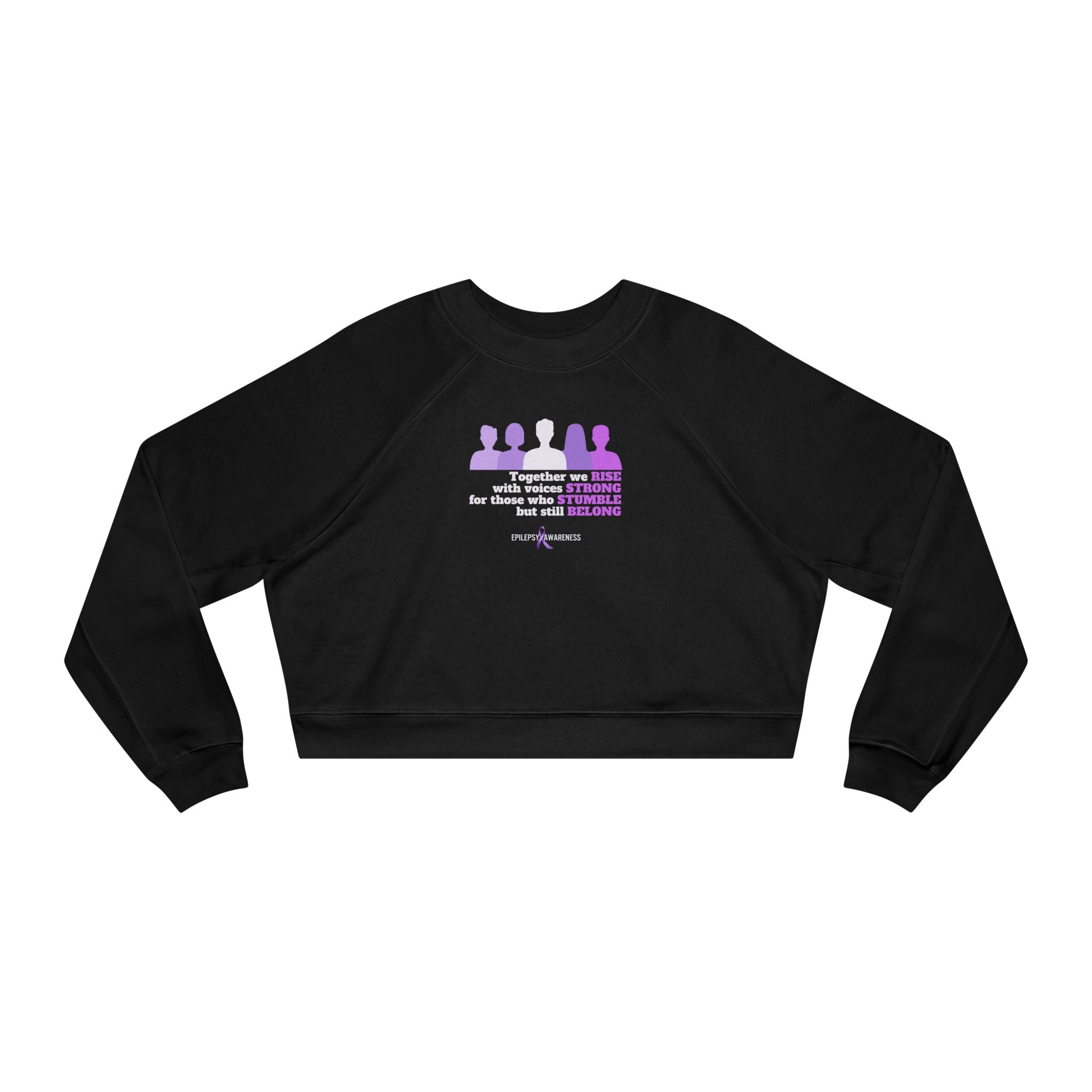 Together We Stand Women's Cropped Fleece Pullover - EpiAl's Shop