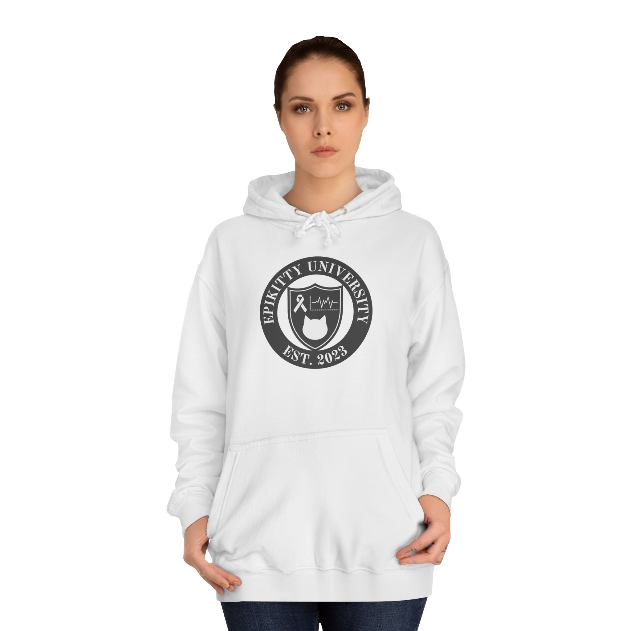 EpiKitty University Unisex College Hoodie - EpiAl's Shop