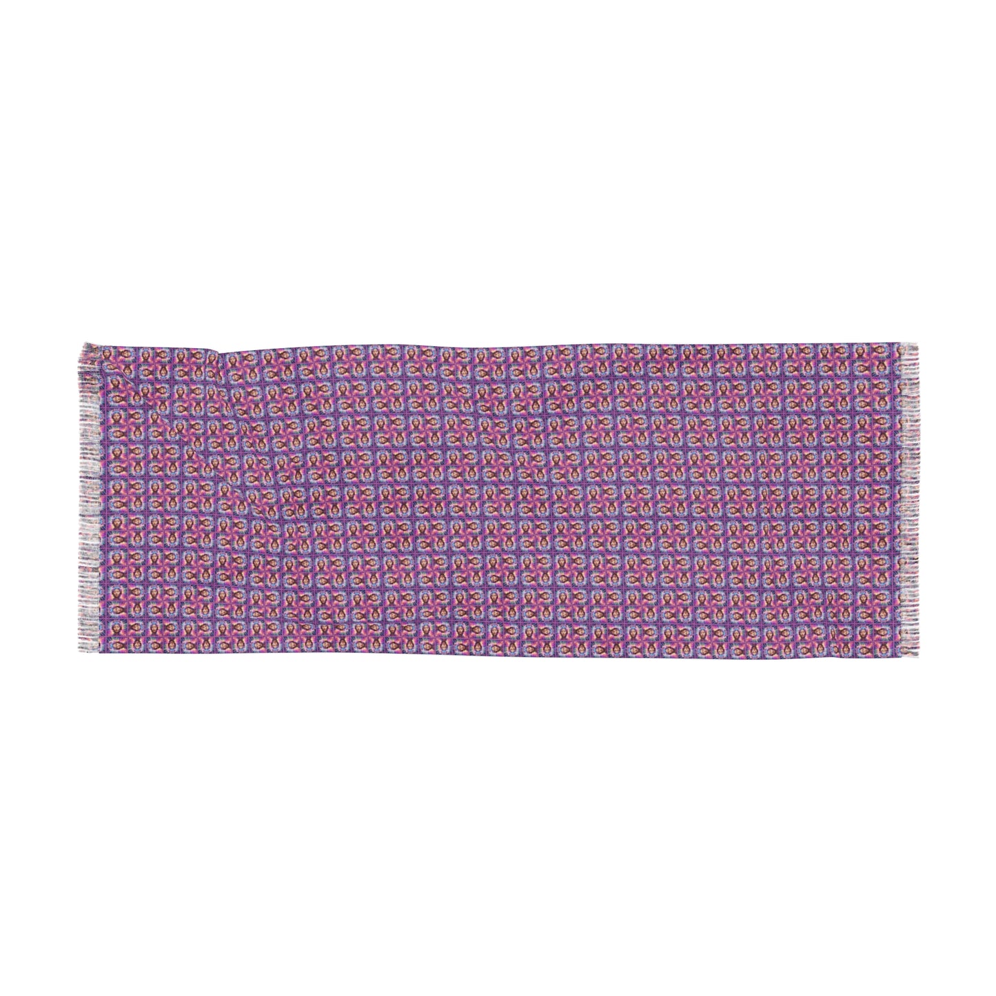 Colorful Brain Epilepsy Awareness Light Scarf