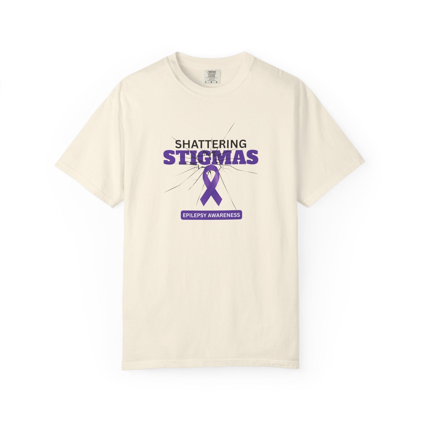 Epilepsy Awareness Unisex Garment-Dyed T-Shirt - Shattering Stigmas