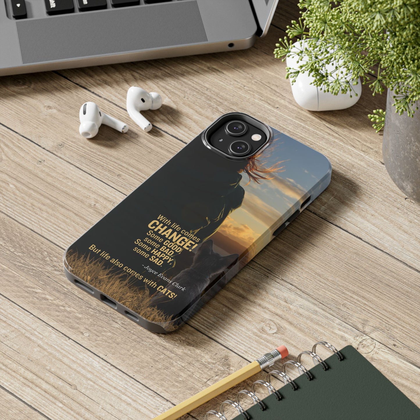 Life Comes with Cats Tough Phone Cases