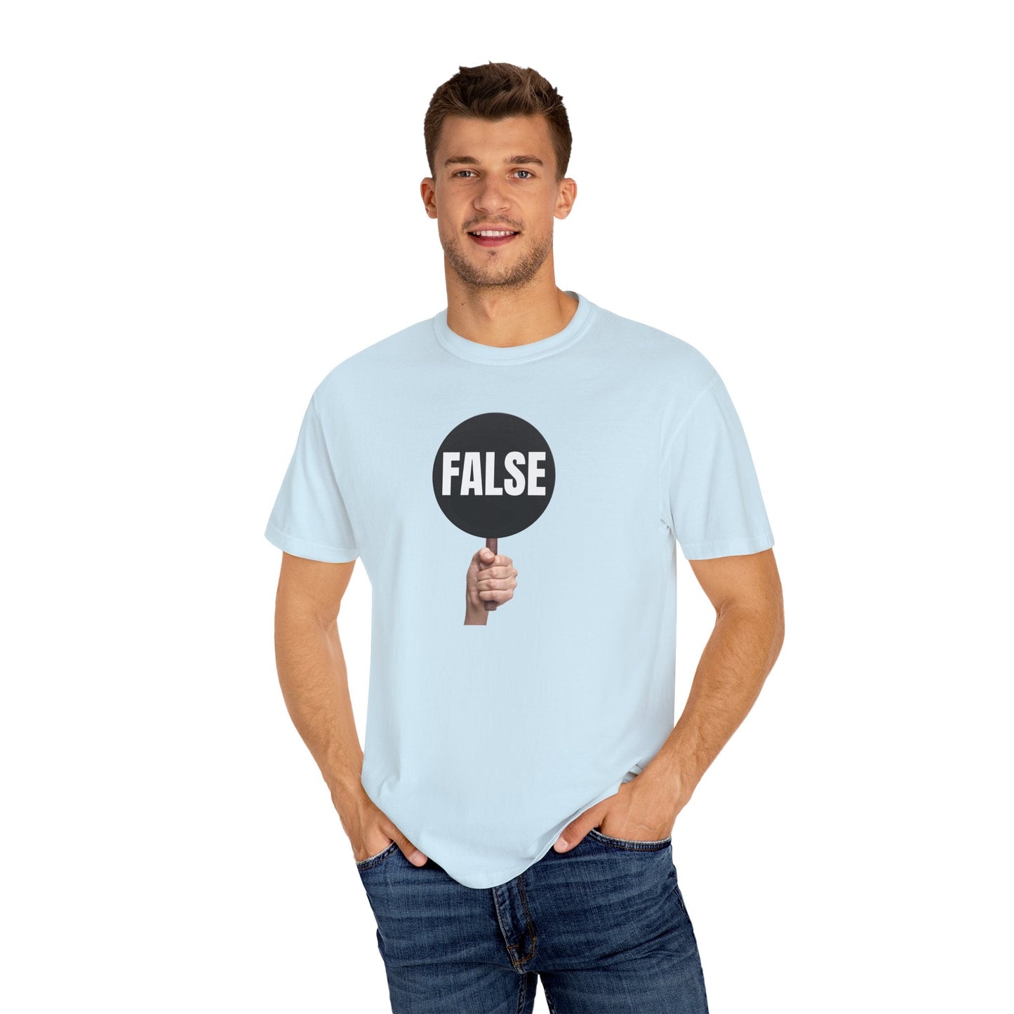 False Sign Unisex Statement T-Shirt Printify