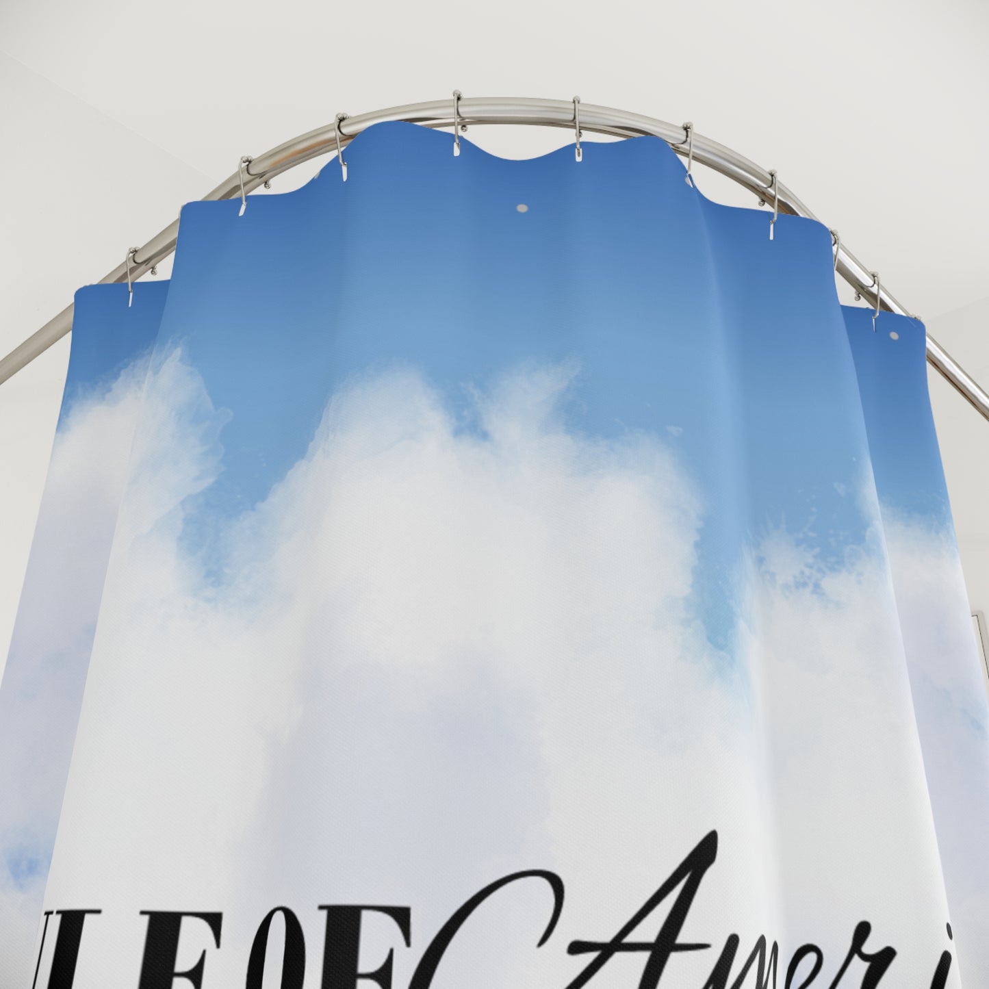 Gulf of America Tremendous New Age Shower Curtain