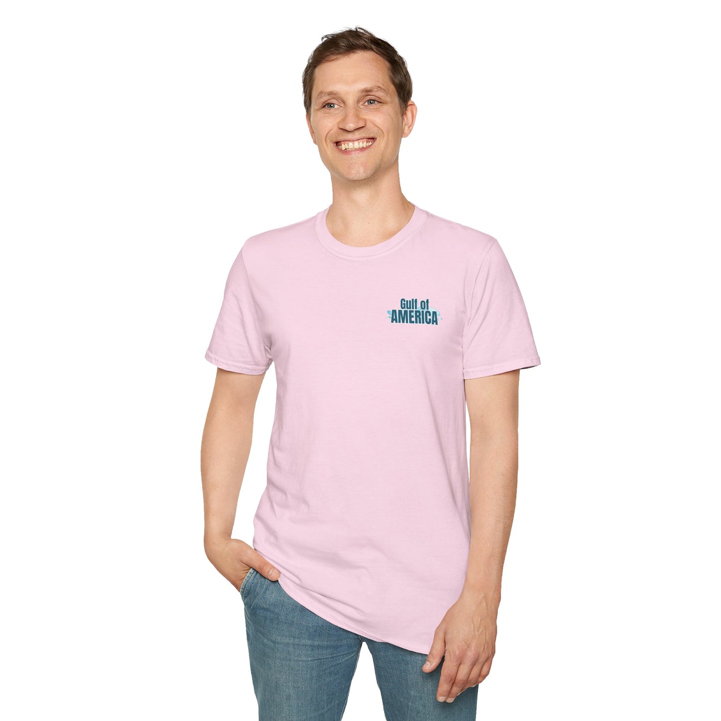 Unisex Softstyle T-Shirt - Gulf of America Design