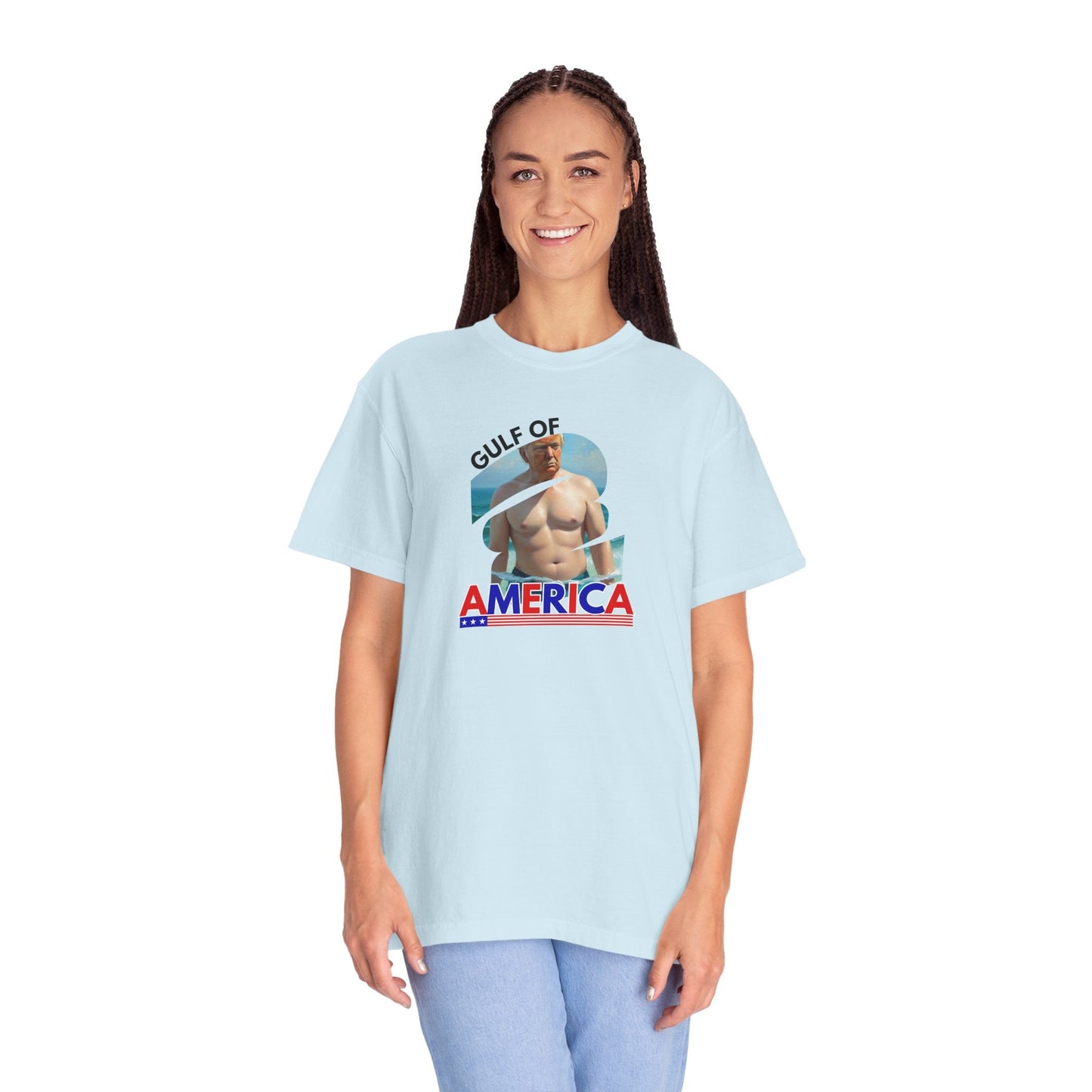 Gulf of America Graphic T-Shirt | Summer Vibes for Beach Lovers Printify