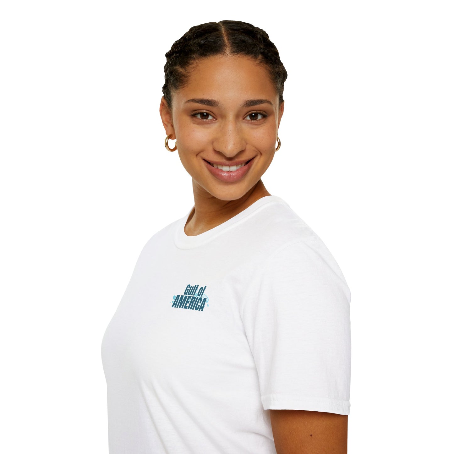 Unisex Softstyle T-Shirt - Gulf of America Design
