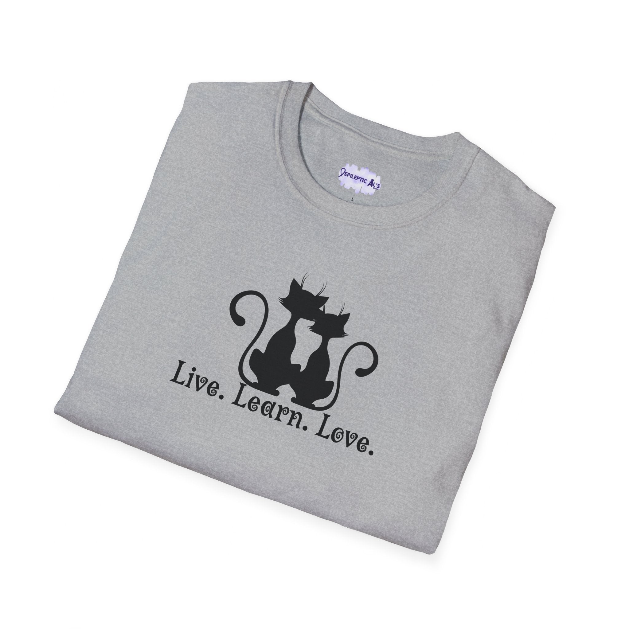Live Learn Love Unisex Softstyle T-Shirt - EpiAl's Shop