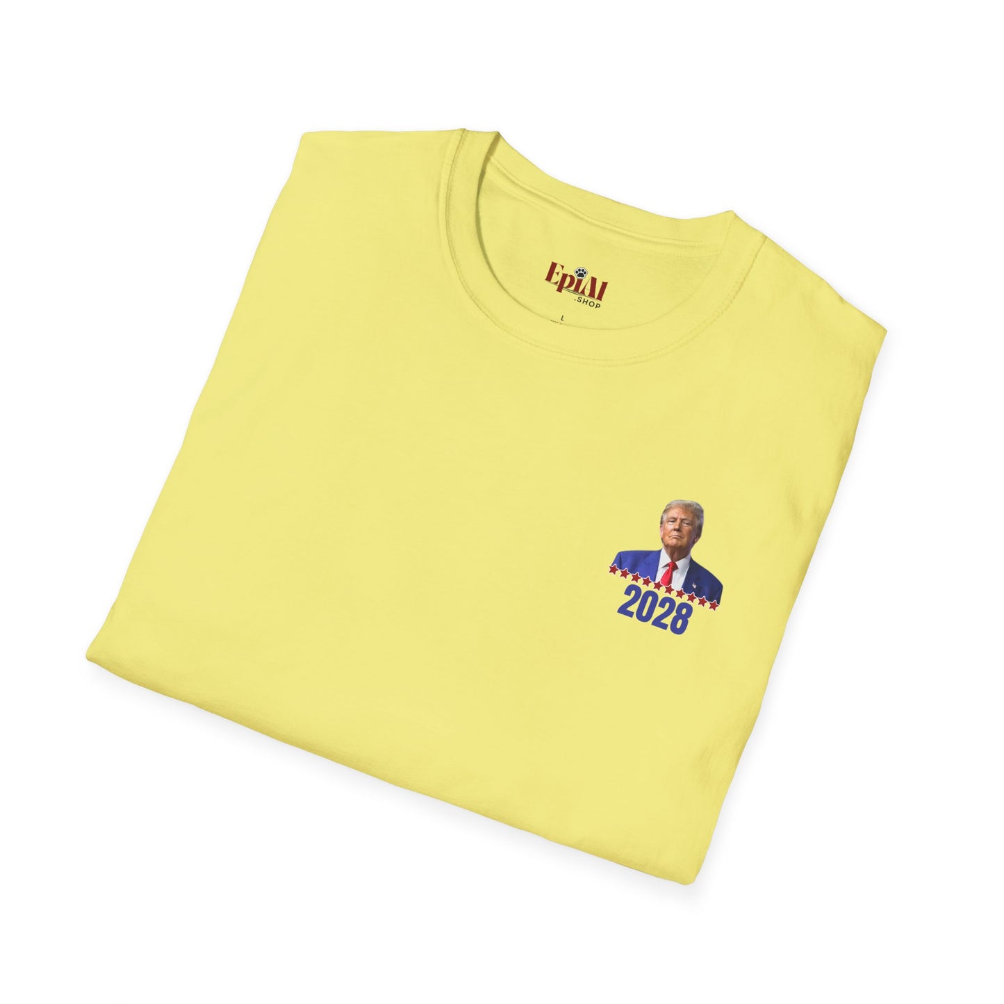 Trump 2028 Unisex Softstyle T-Shirt - Trump for President