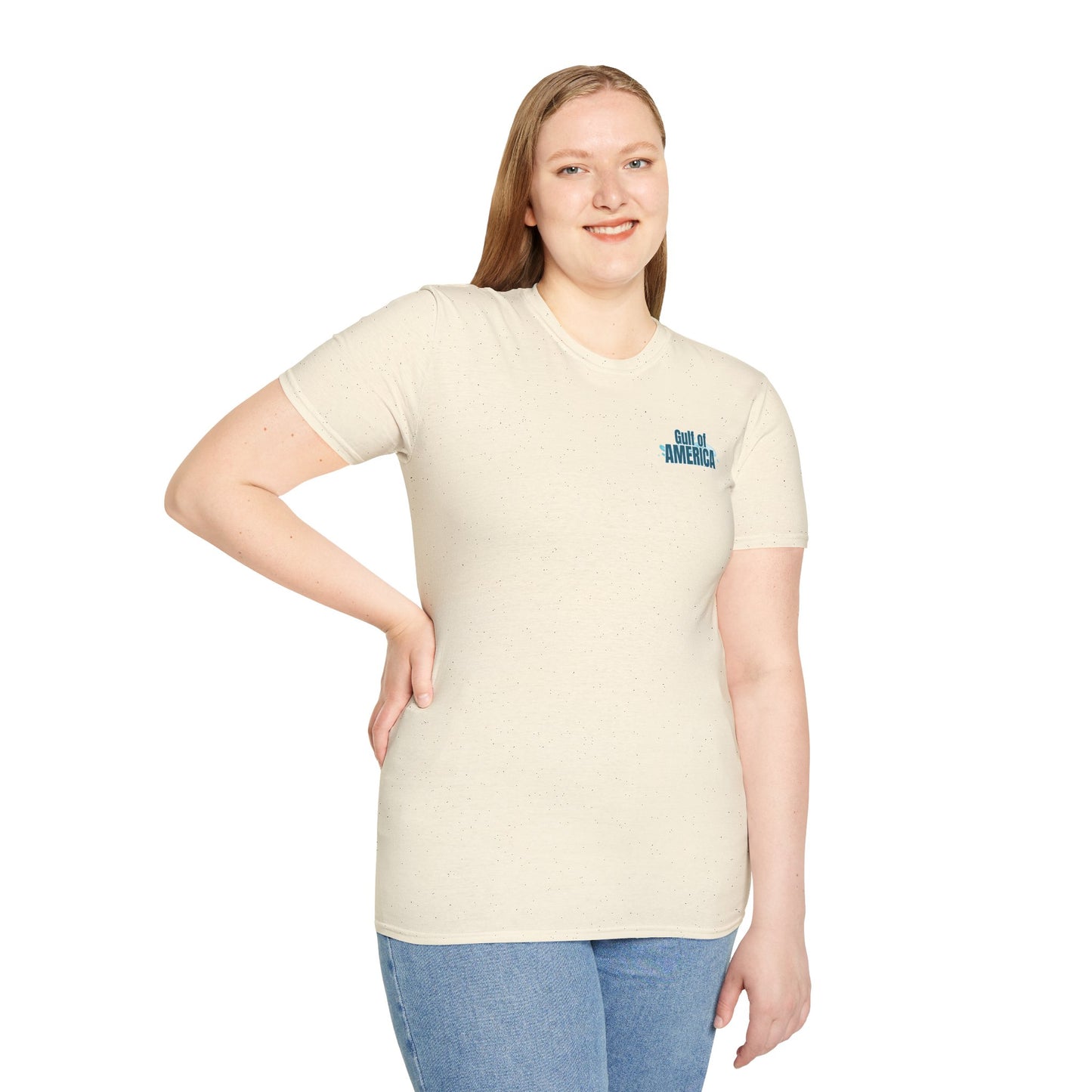 Unisex Softstyle T-Shirt - Gulf of America Design