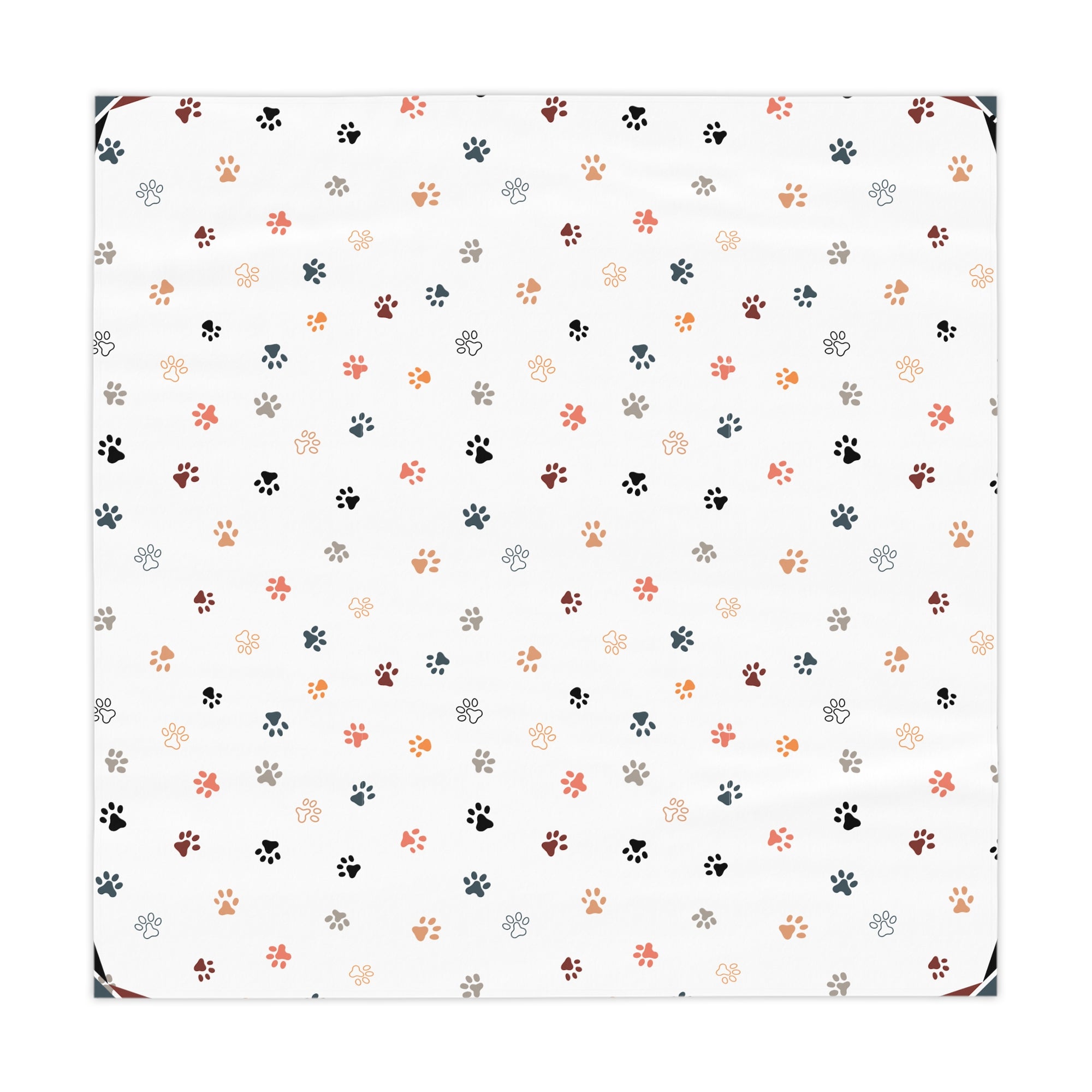 Cat Paw Print Tablecloth