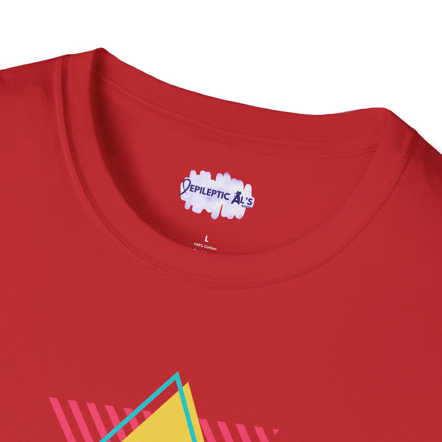 90s Paw Unisex Softstyle T - Shirt - T - Shirt - Epileptic Al’s Shop