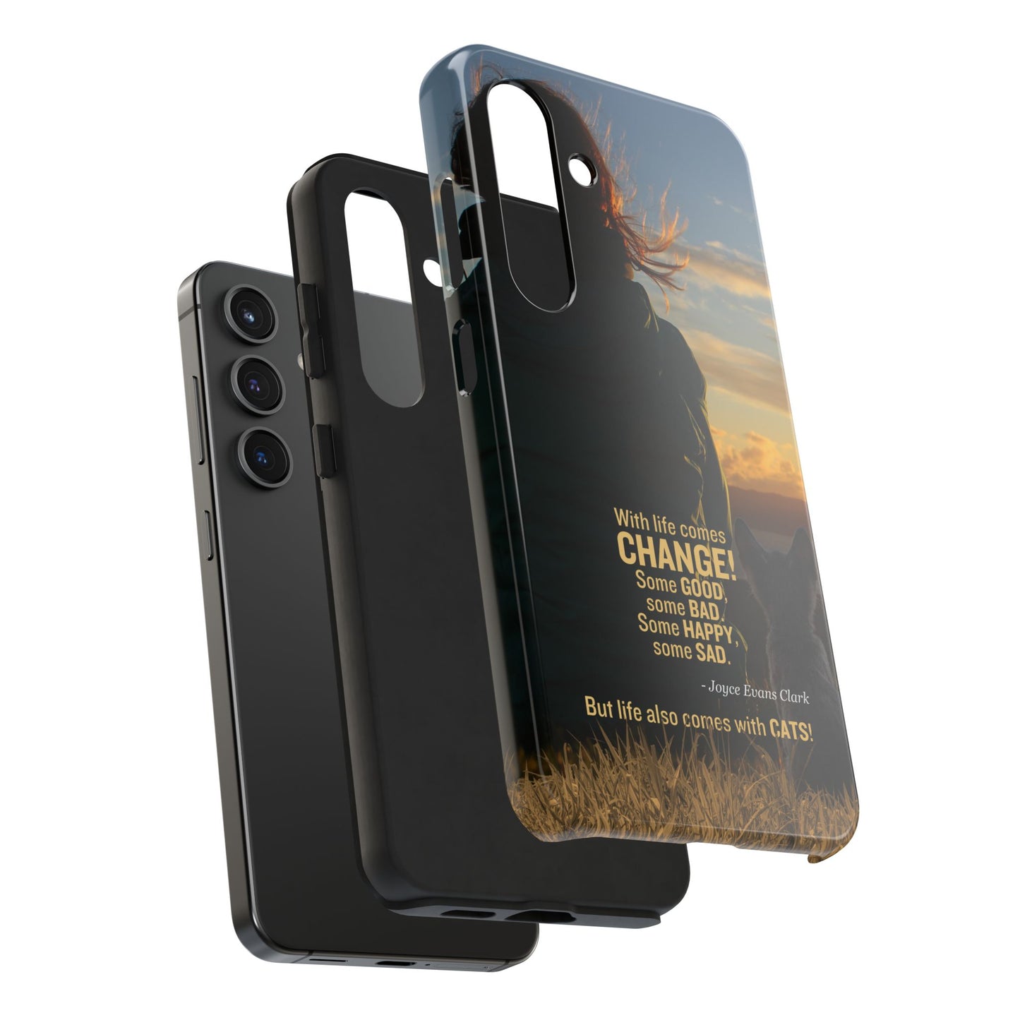 Life Comes with Cats Tough Phone Cases