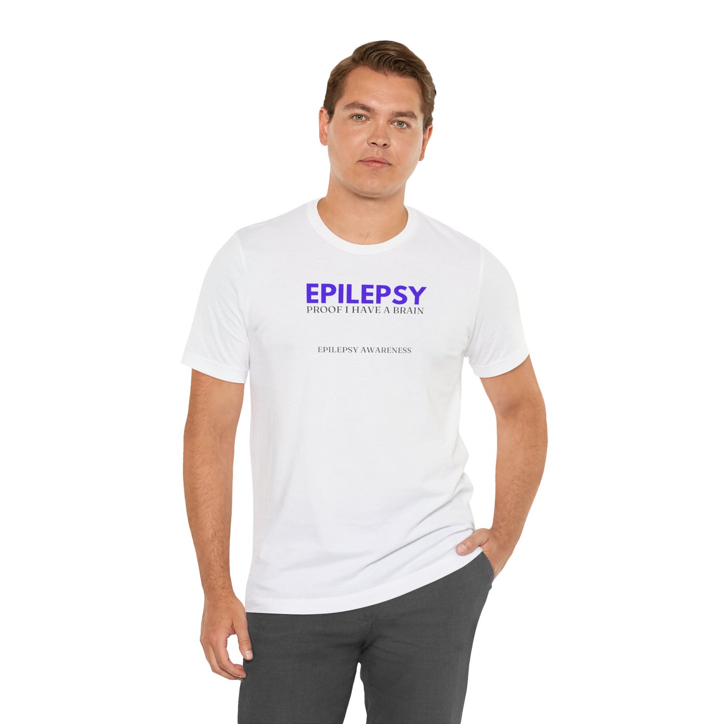 Brain Proof Unisex Jersey Short Sleeve Tee - T-Shirt - EpiAl's Shop