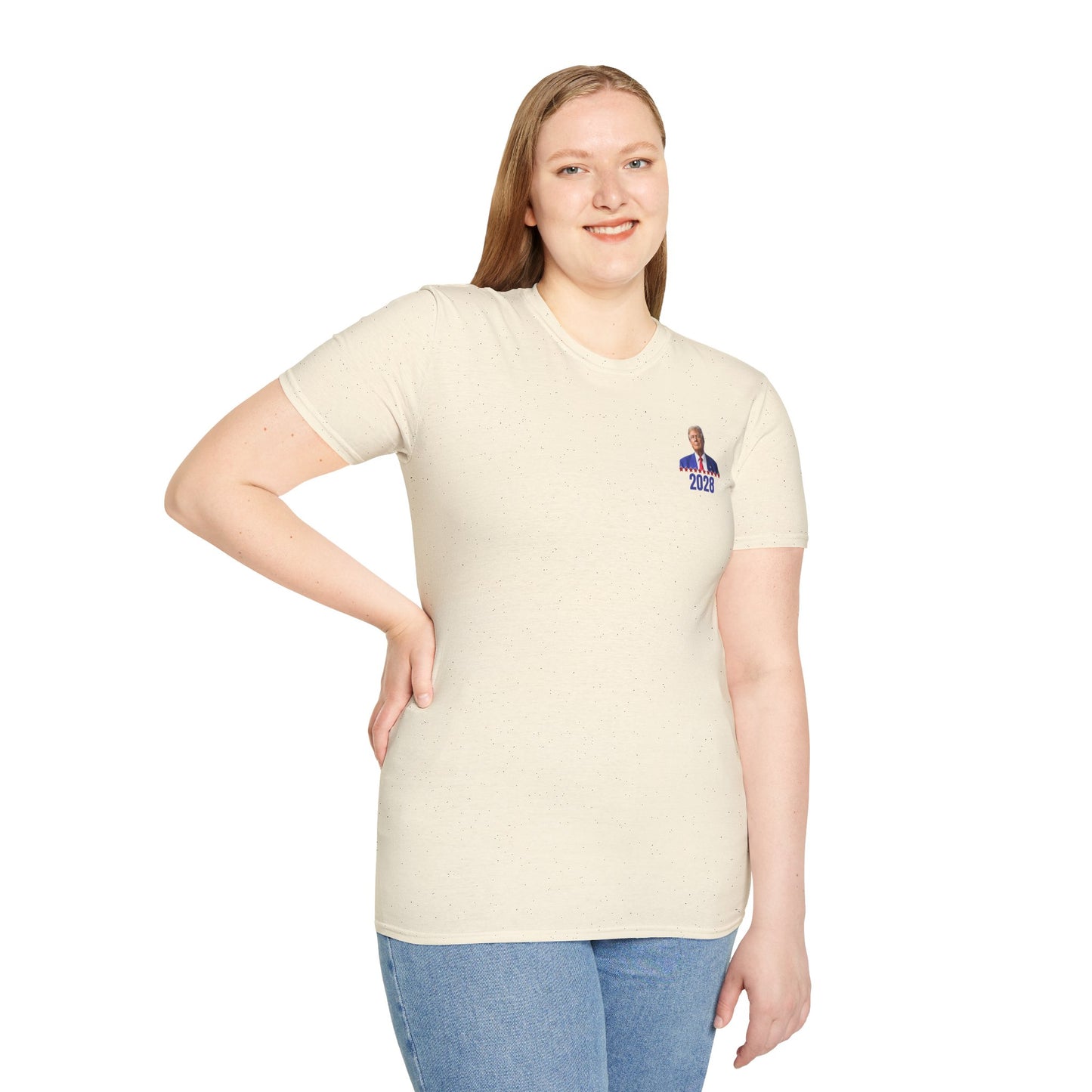 Trump 2028 Unisex Softstyle T-Shirt - Trump for President