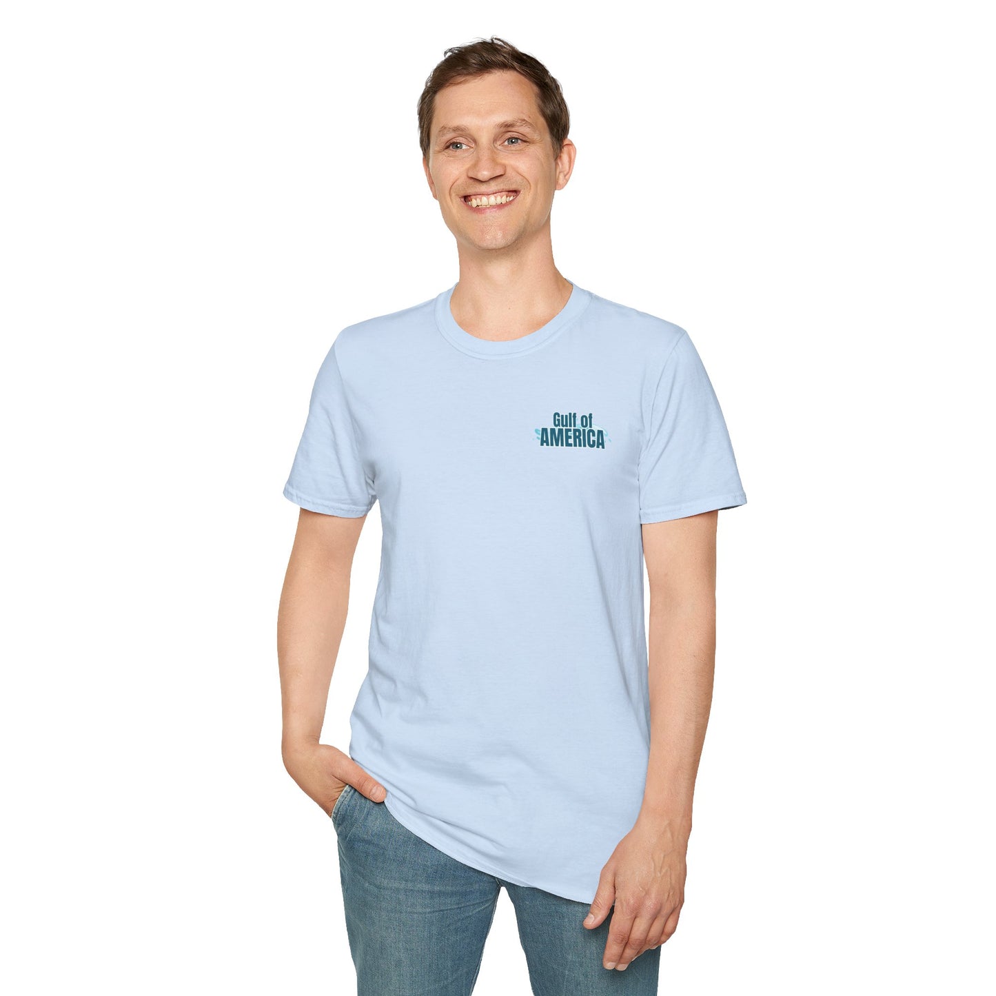 Unisex Softstyle T-Shirt - Gulf of America Design