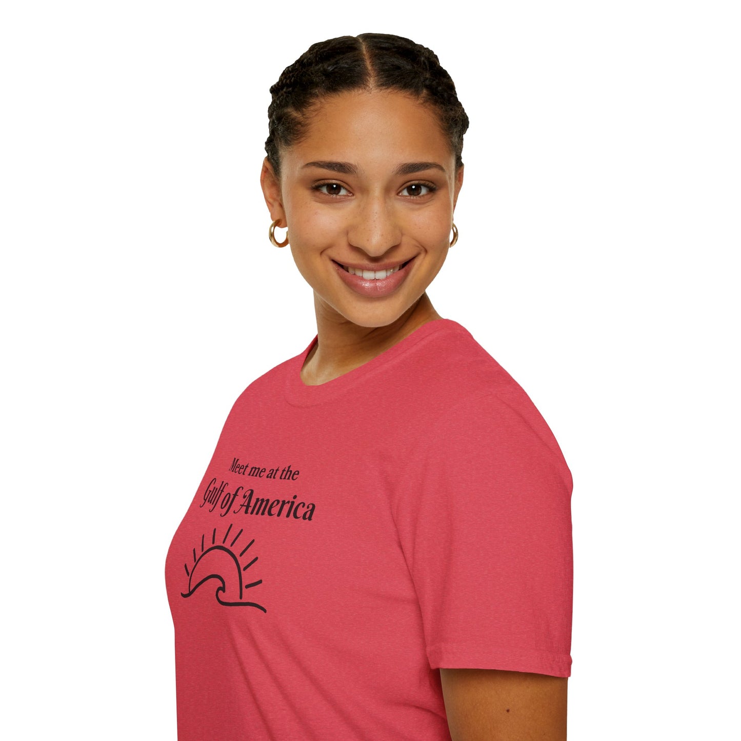 Meet Me at the Gulf of America Graphic T-Shirt - Perfect for Beach Lovers