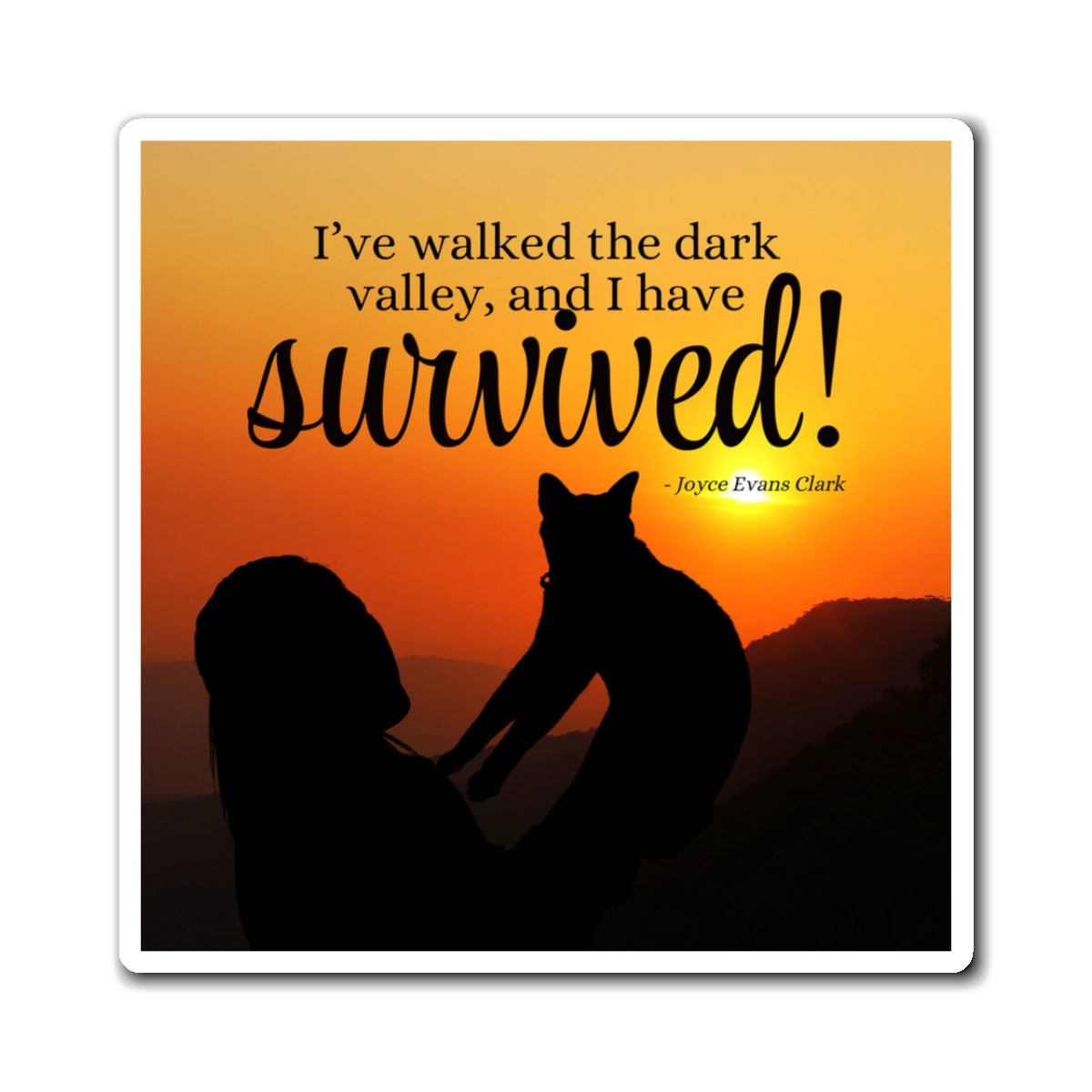 Photo depicting the Cat Lady Strong Magnets from EpiAl's Shop.