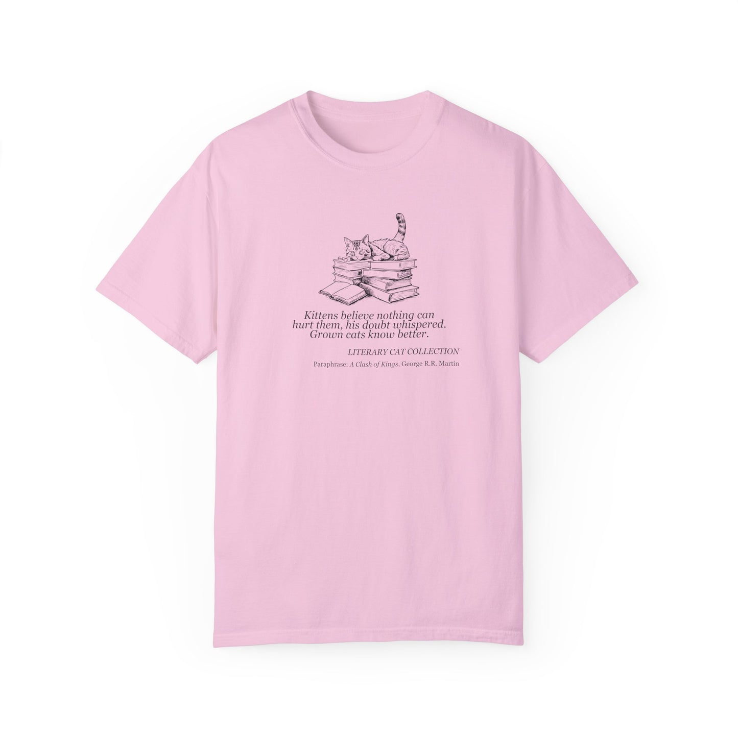 Literary Cat Unisex T-Shirt - A Clash of Kings