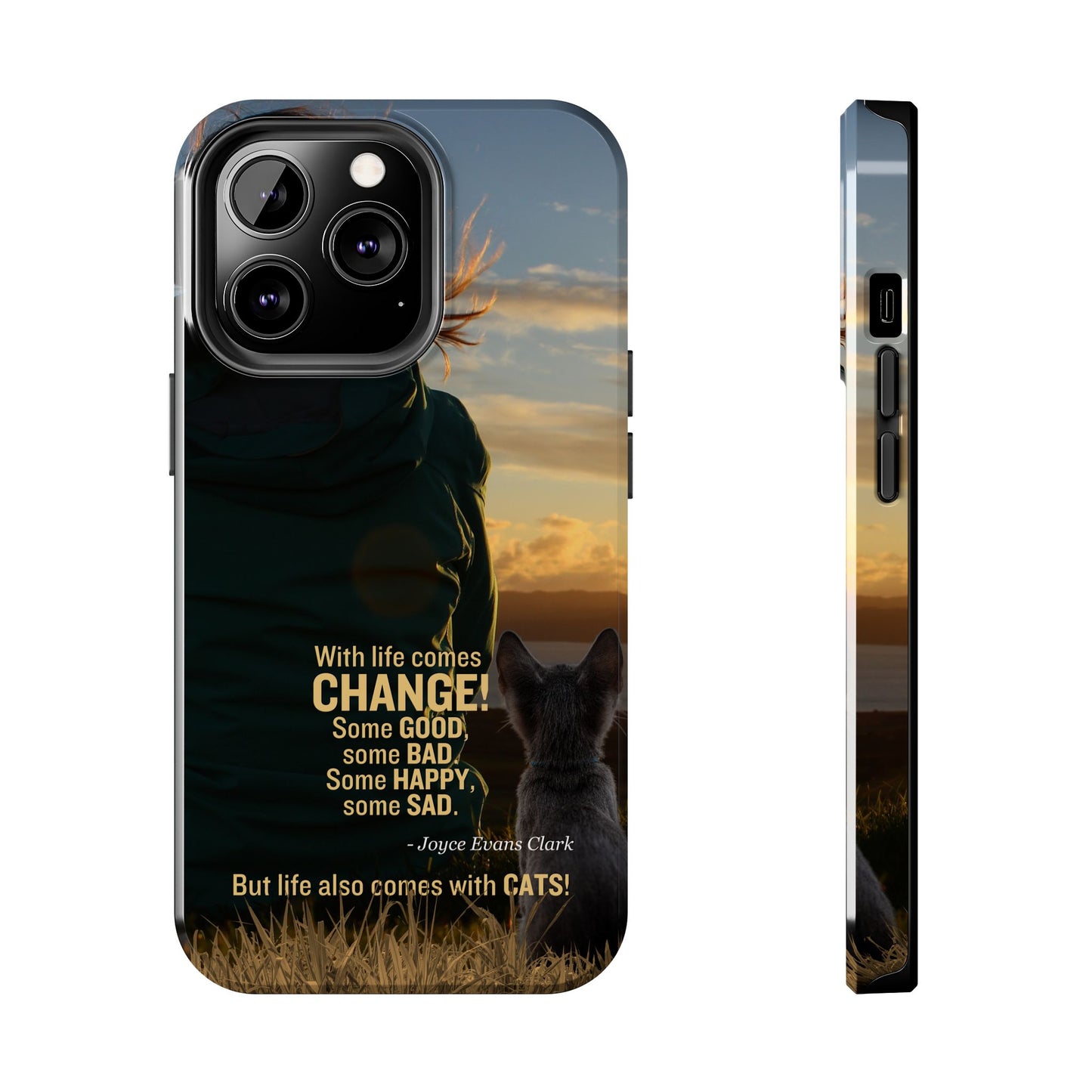 Life Comes with Cats Tough Phone Cases
