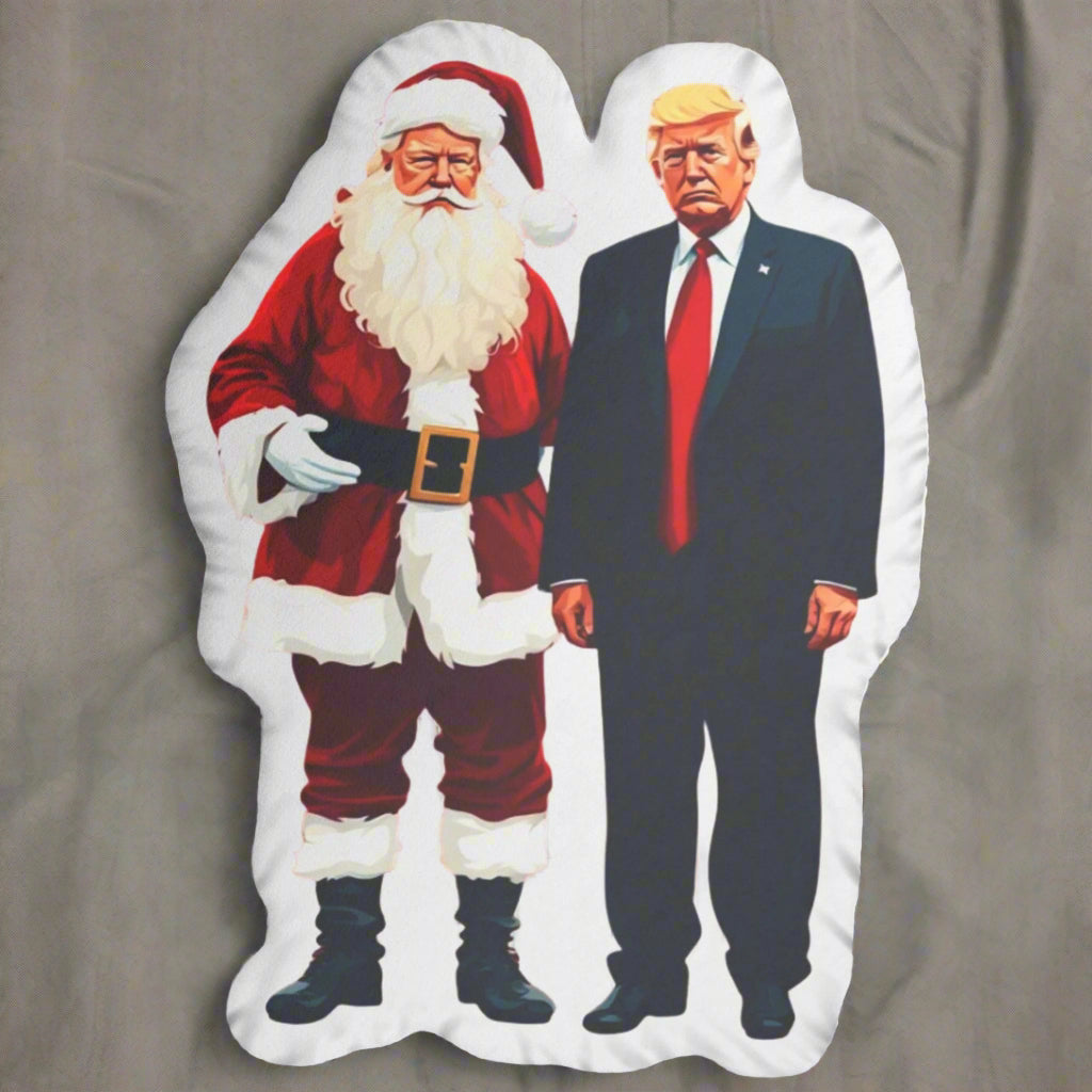 Trump & Santa Shaped Pillows