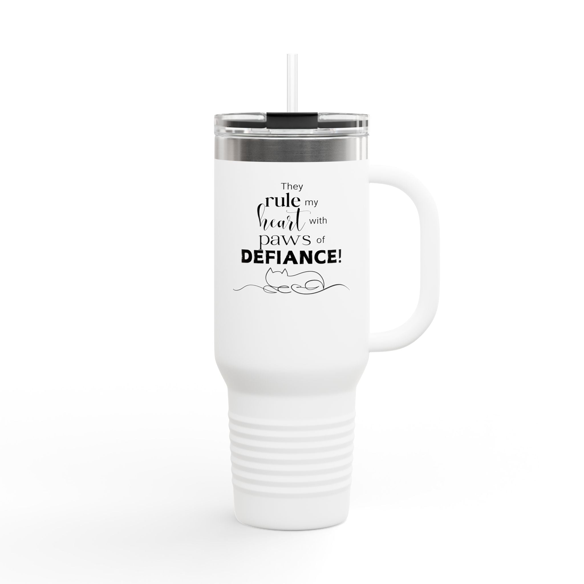 Paws of Defiance Insulated Travel Mug, 40oz - EpiAl's Shop