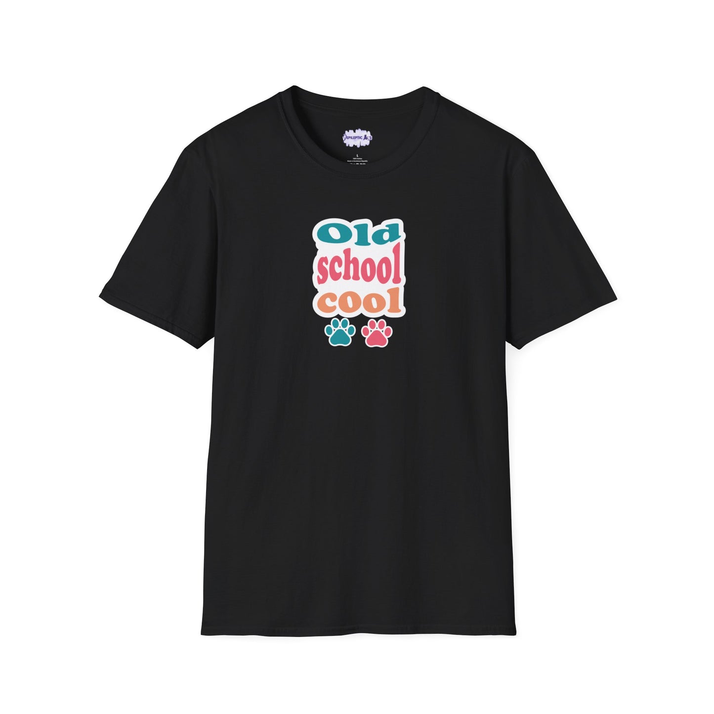 Old School Cool Unisex Softstyle T - Shirt - T - Shirt - Epileptic Al’s Shop