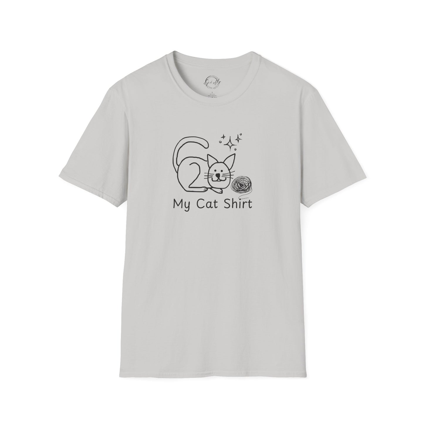 Cute Cat Lover T-Shirt - My Cat Shirt Design