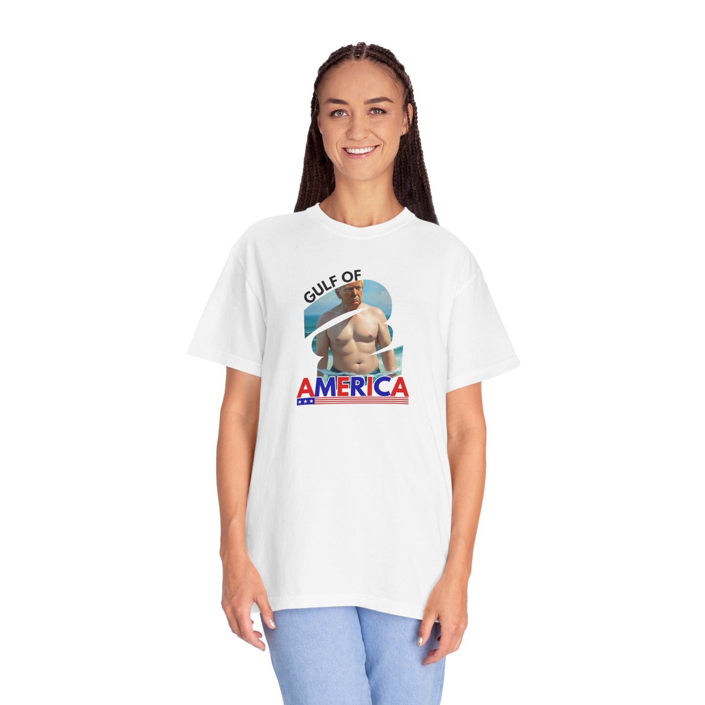Gulf of America Graphic T-Shirt | Summer Vibes for Beach Lovers Printify