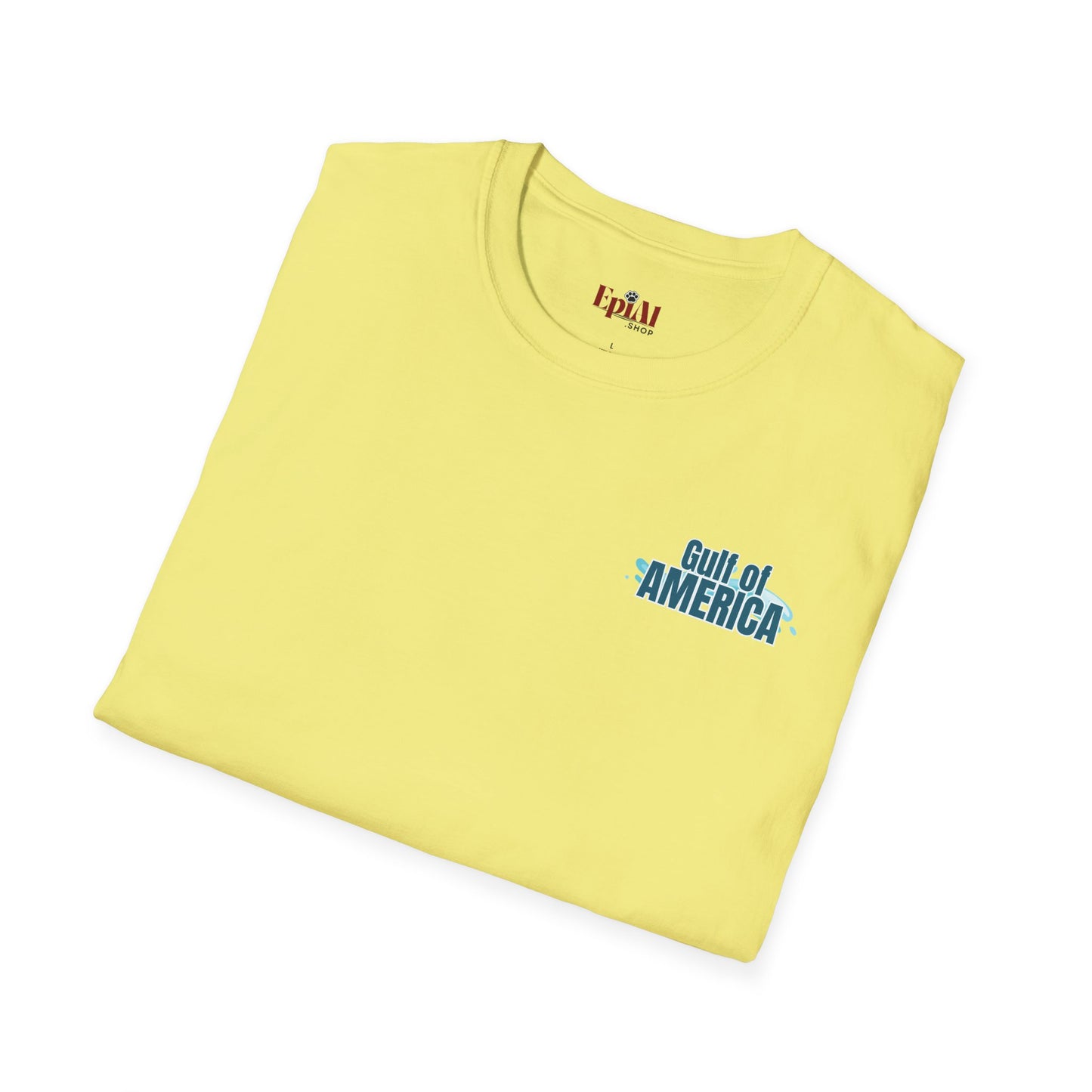 Unisex Softstyle T-Shirt - Gulf of America Design