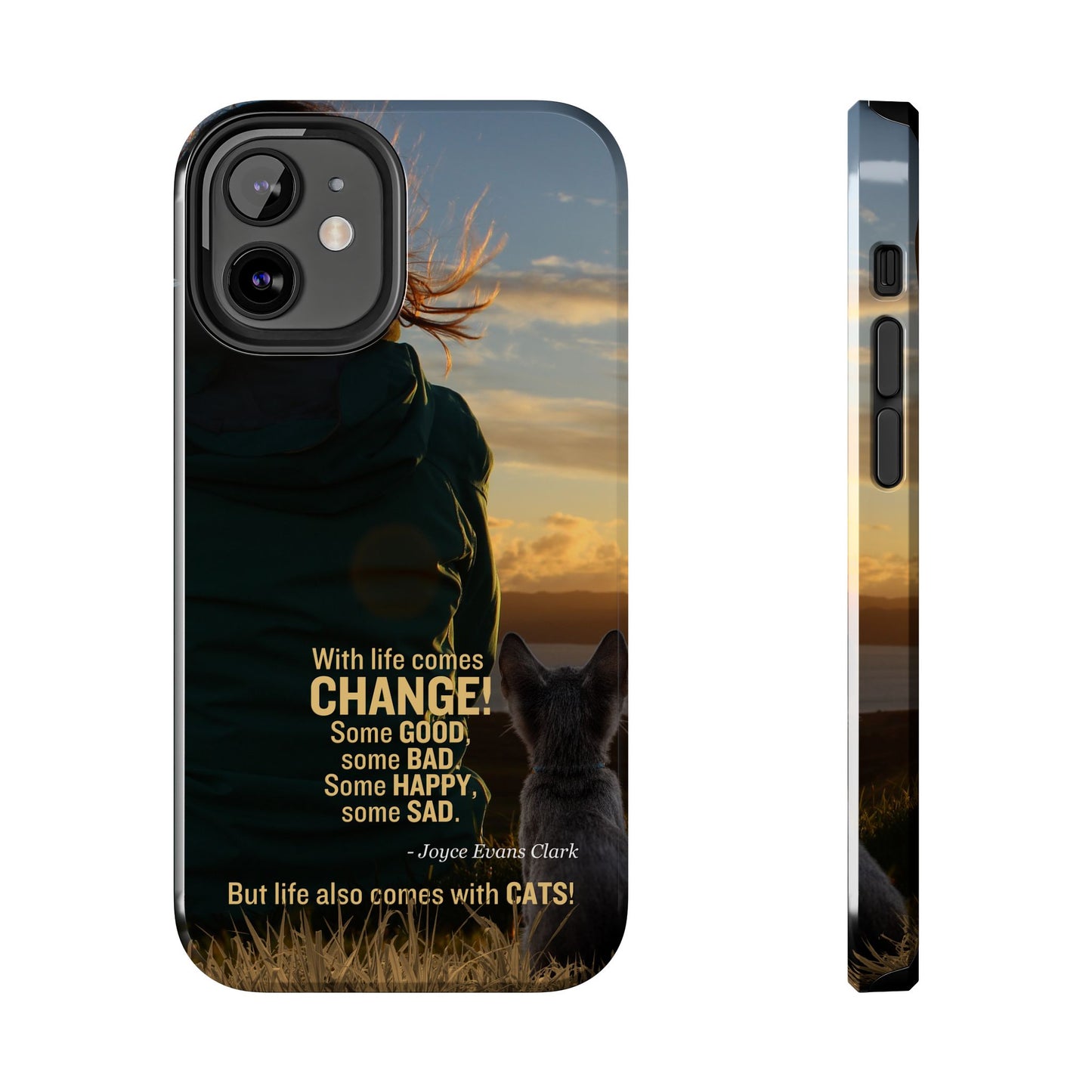 Life Comes with Cats Tough Phone Cases
