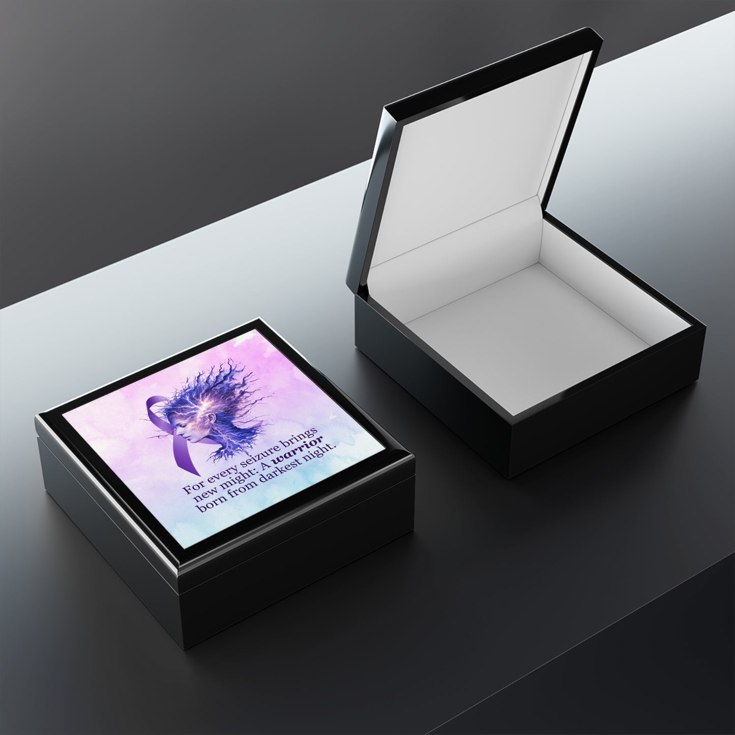 A Warrior Is Born Jewelry Box