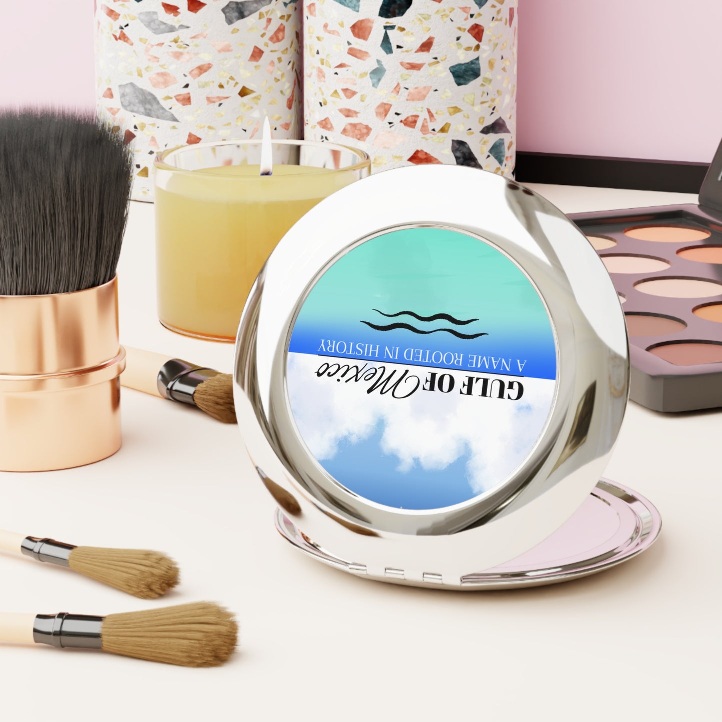 Gulf of Mexico Compact Travel Mirror