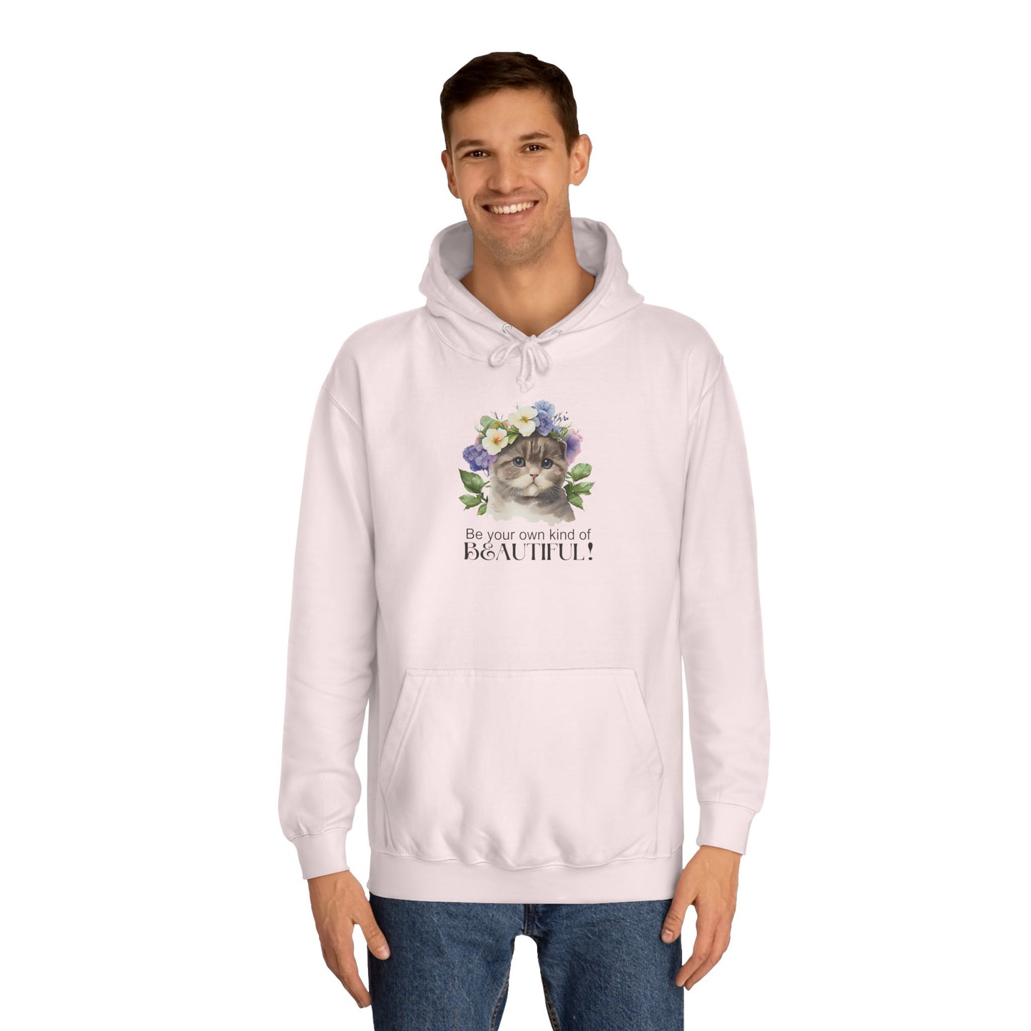 Beautiful Unisex College Hoodie - Hoodie - Epileptic Al’s Shop