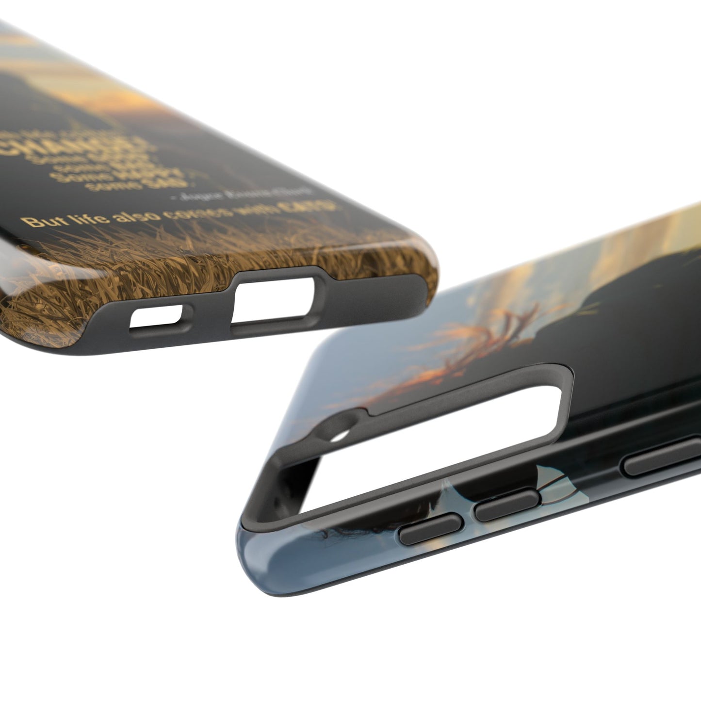 Life Comes with Cats Tough Phone Cases