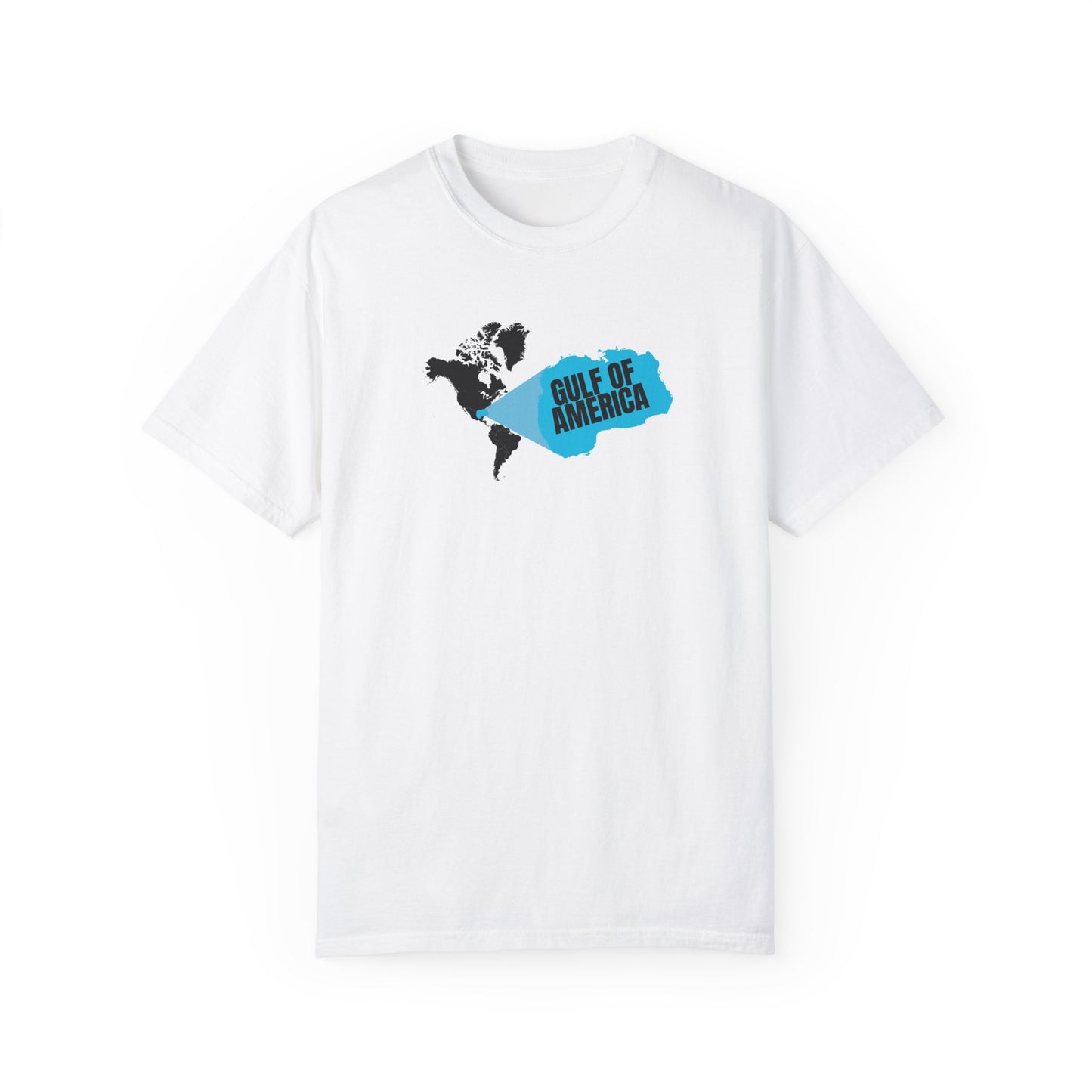 Gulf of America Map Unisex Garment-Dyed T-Shirt